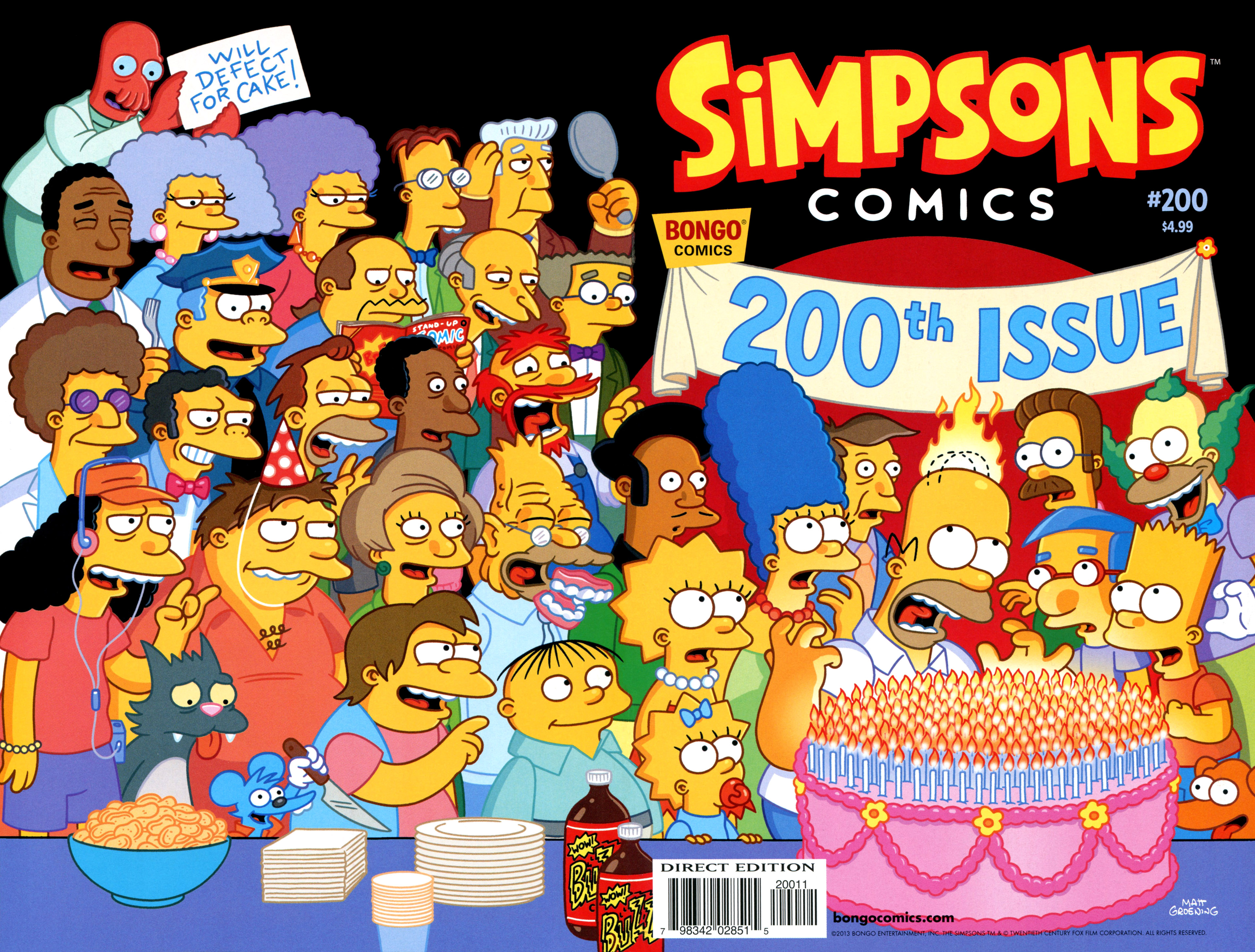 Read online Simpsons Comics comic -  Issue #200 - 1