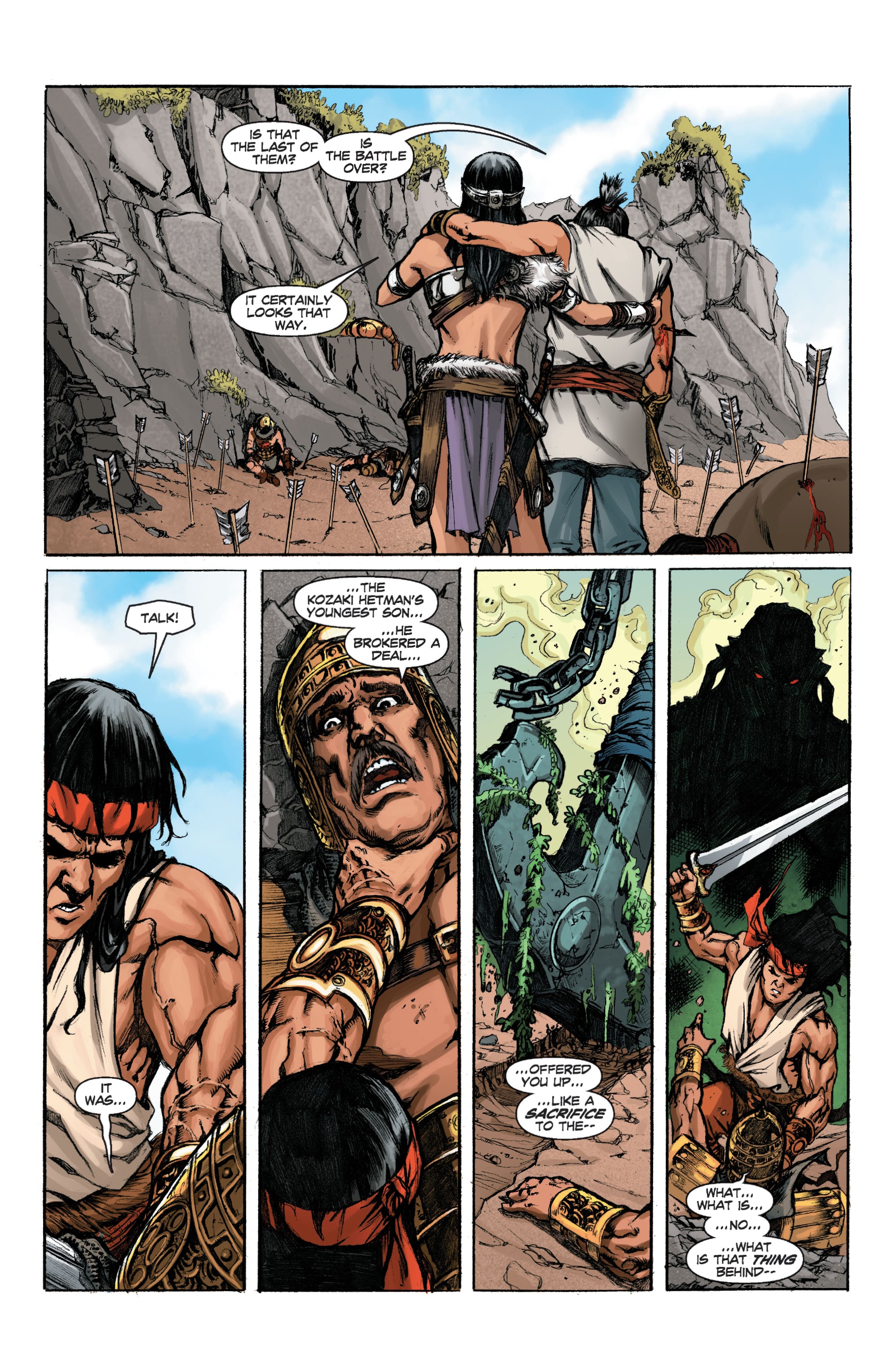 Read online Conan Chronicles Epic Collection comic -  Issue # TPB Blood In His Wake (Part 2) - 76