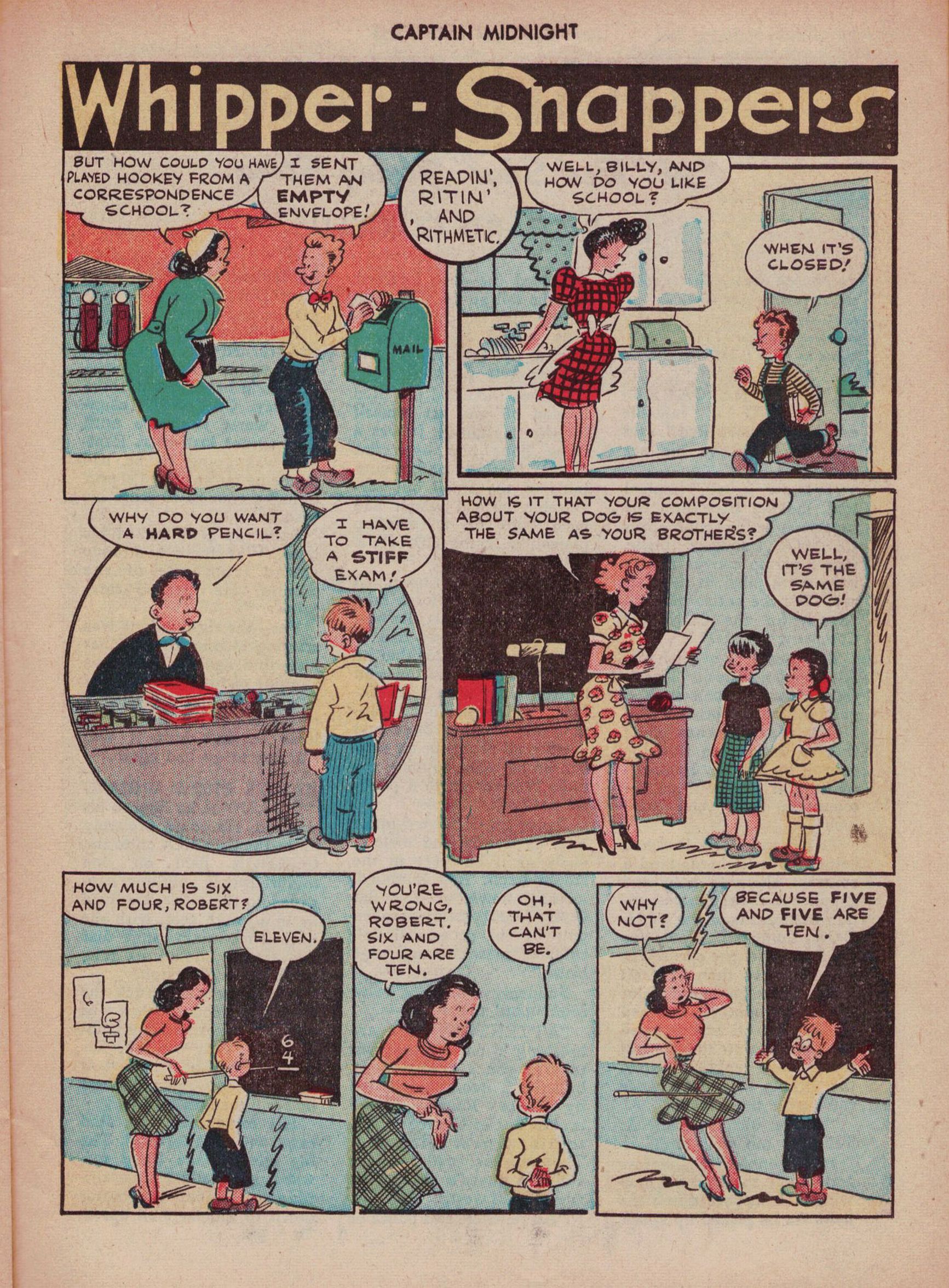 Read online Captain Midnight (1942) comic -  Issue #43 - 33