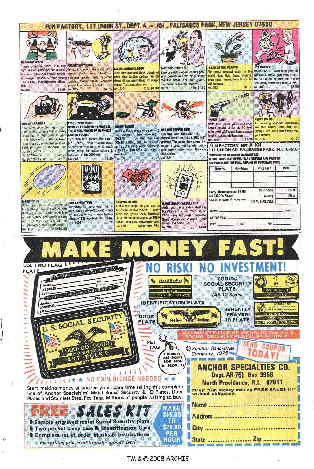 Read online Jughead (1965) comic -  Issue #262 - 19