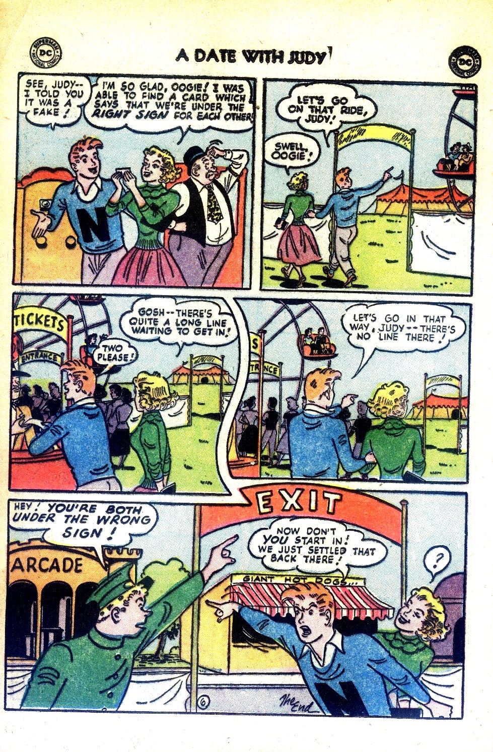 Read online A Date with Judy comic -  Issue #35 - 17