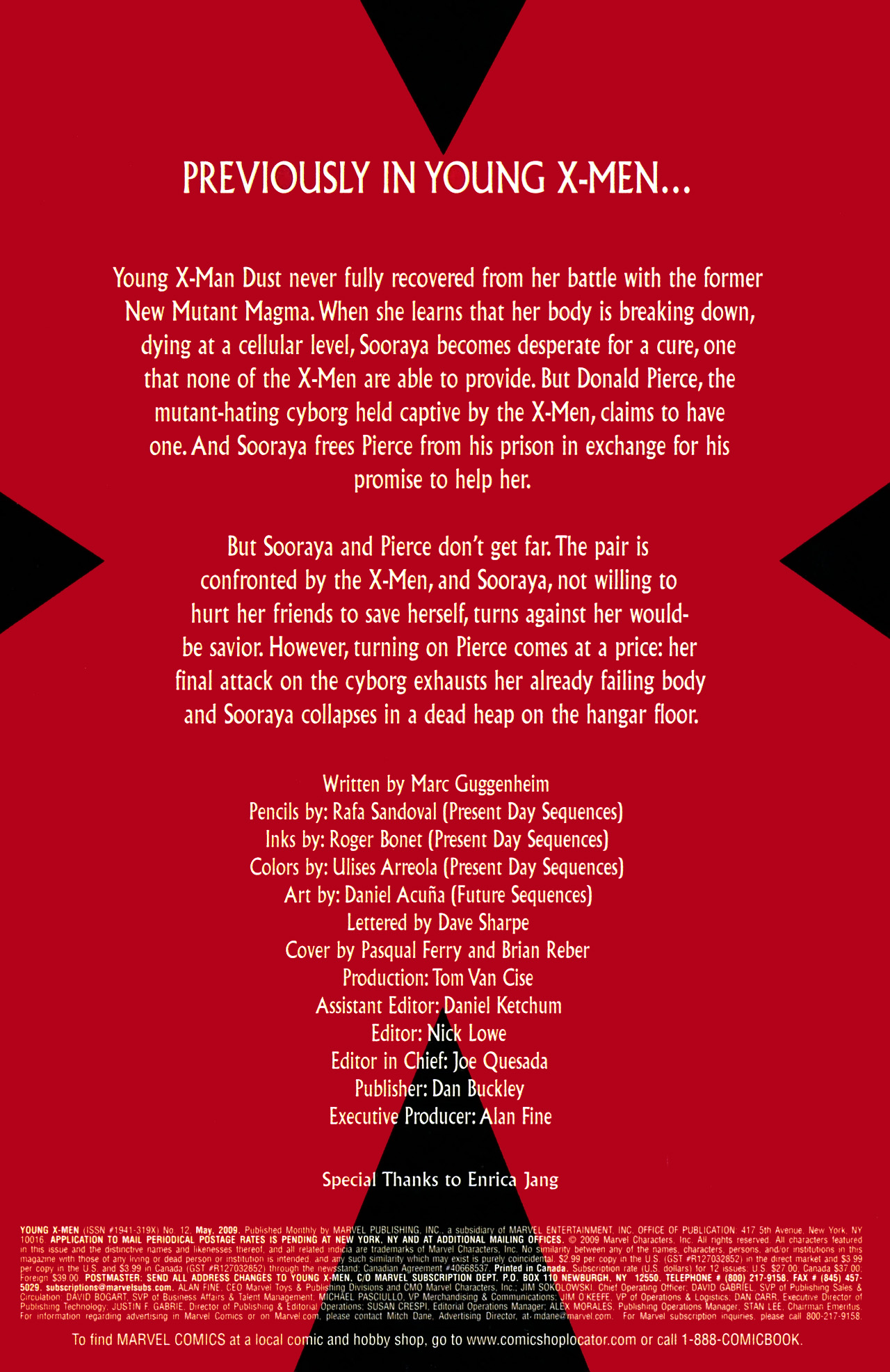 Read online Young X-Men comic -  Issue #12 - 2