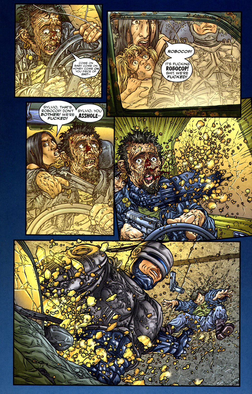 Read online Frank Miller's Robocop comic -  Issue #1 - 16