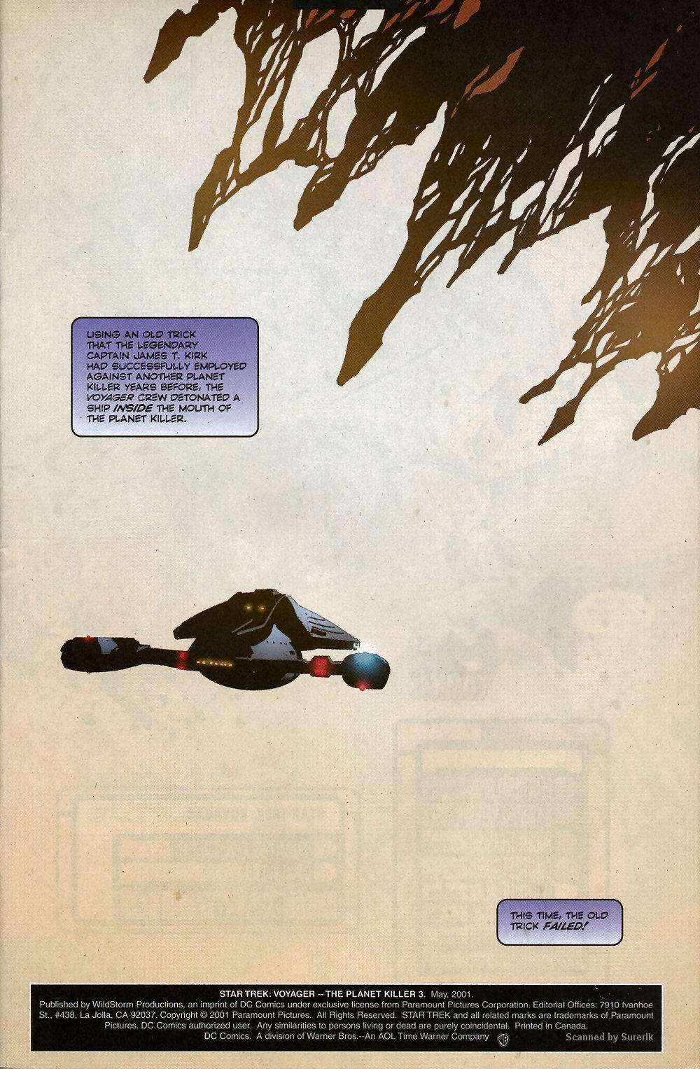 Read online Star Trek: Voyager--Planet Killer comic -  Issue #3 - 2
