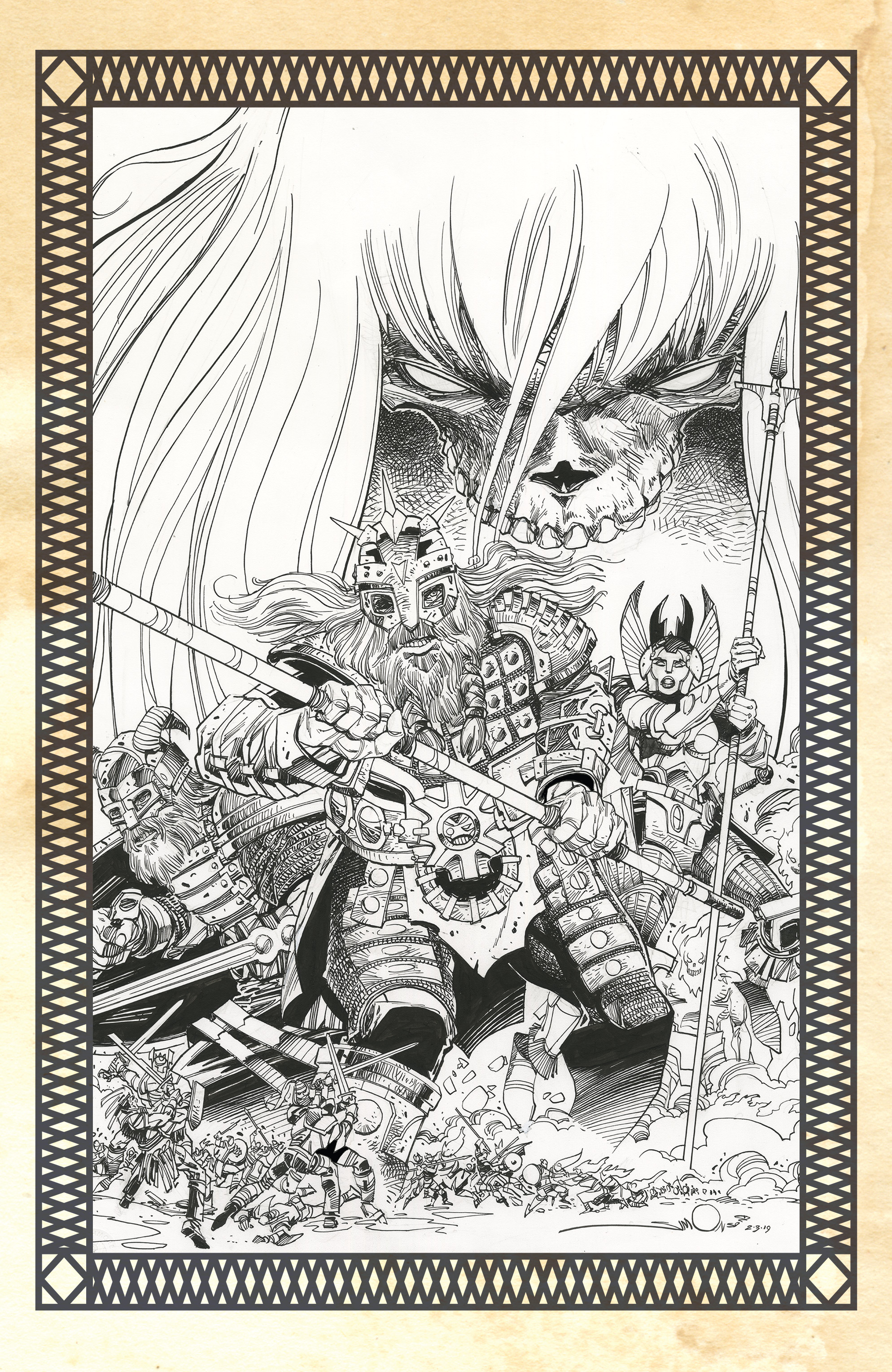 Read online Ragnarok: The Breaking of Helheim comic -  Issue #1 - 29