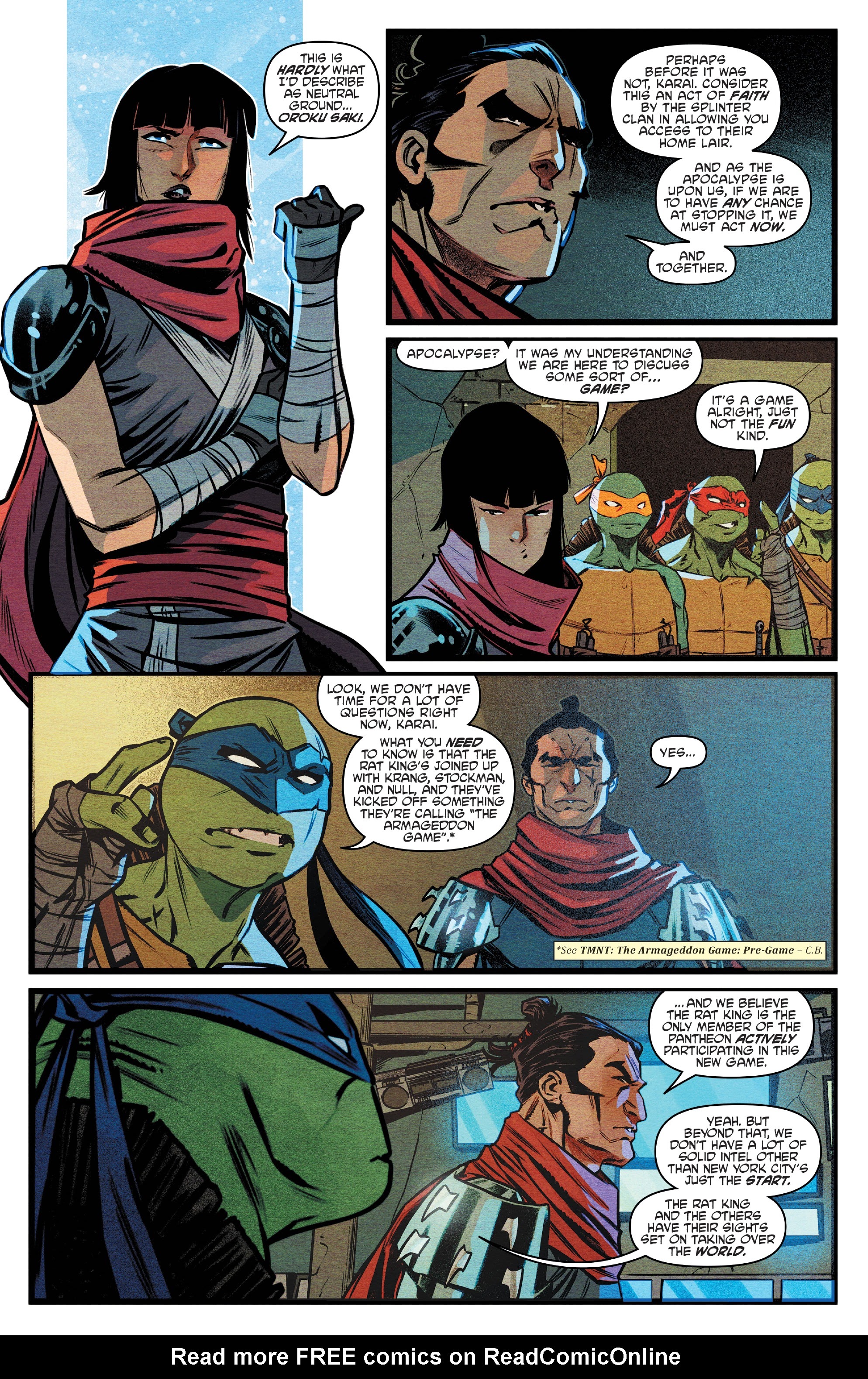 Read online Teenage Mutant Ninja Turtles: The Armageddon Game comic -  Issue #1 - 8