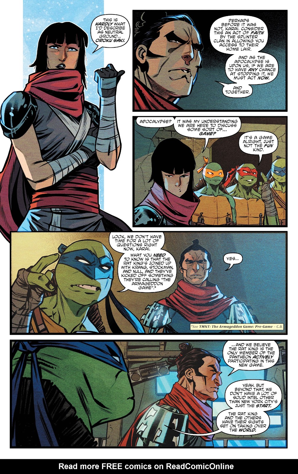 Teenage Mutant Ninja Turtles: The Armageddon Game issue 1 - Page 8
