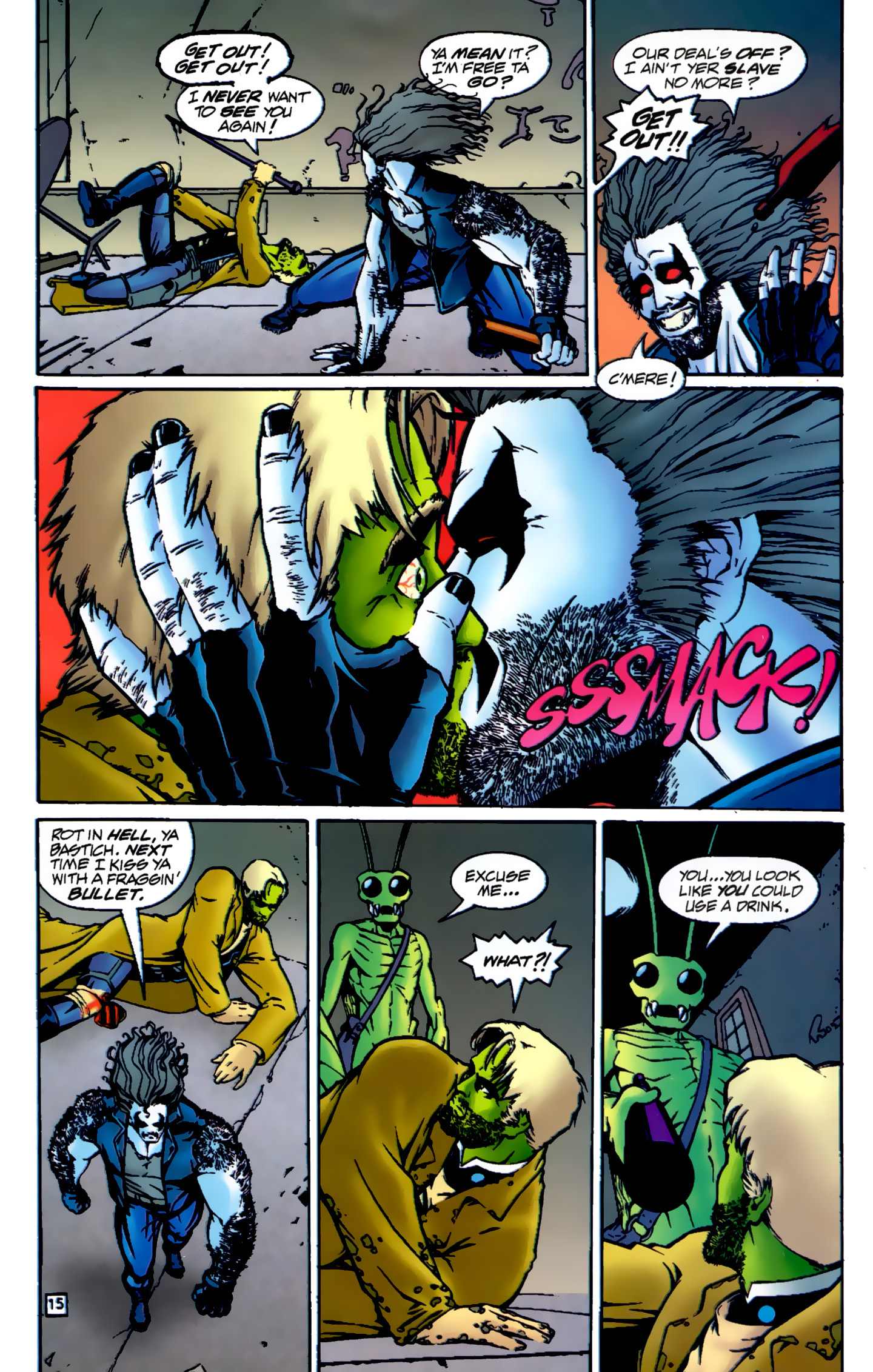 Read online R.E.B.E.L.S. '94 comic -  Issue #6 - 16