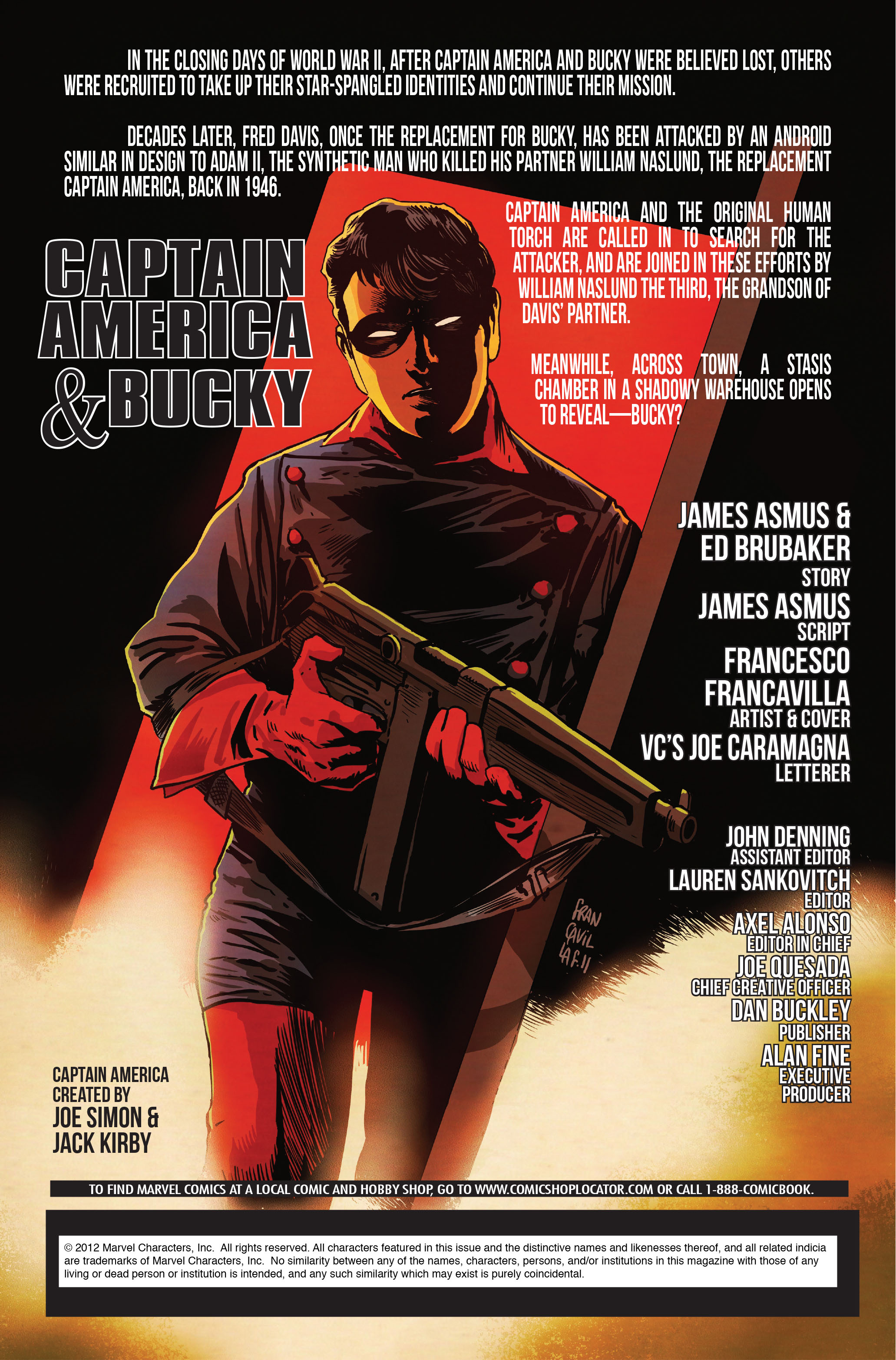 Read online Captain America And Bucky comic -  Issue #626 - 2