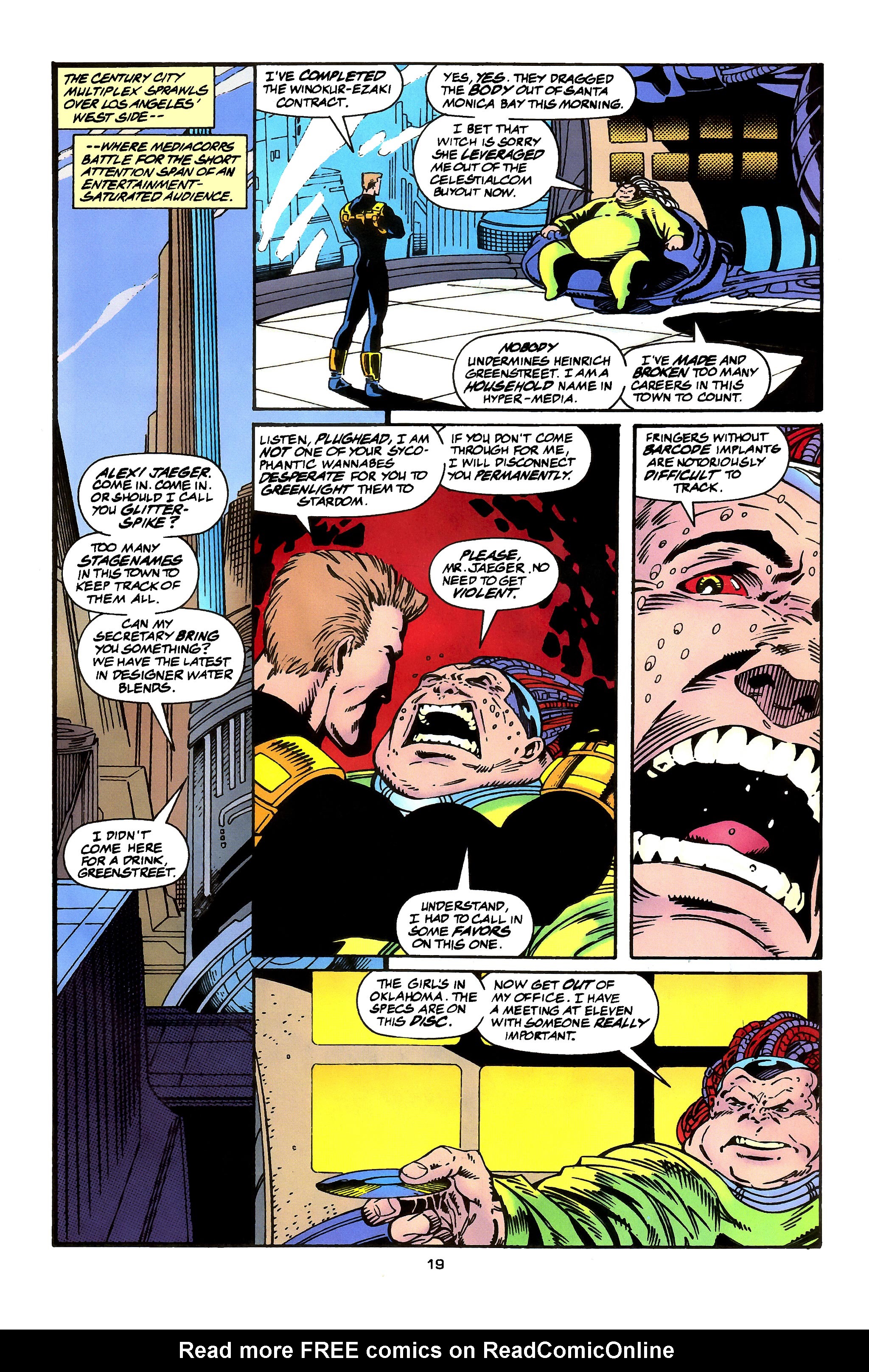 Read online X-Men 2099 comic -  Issue #14 - 15