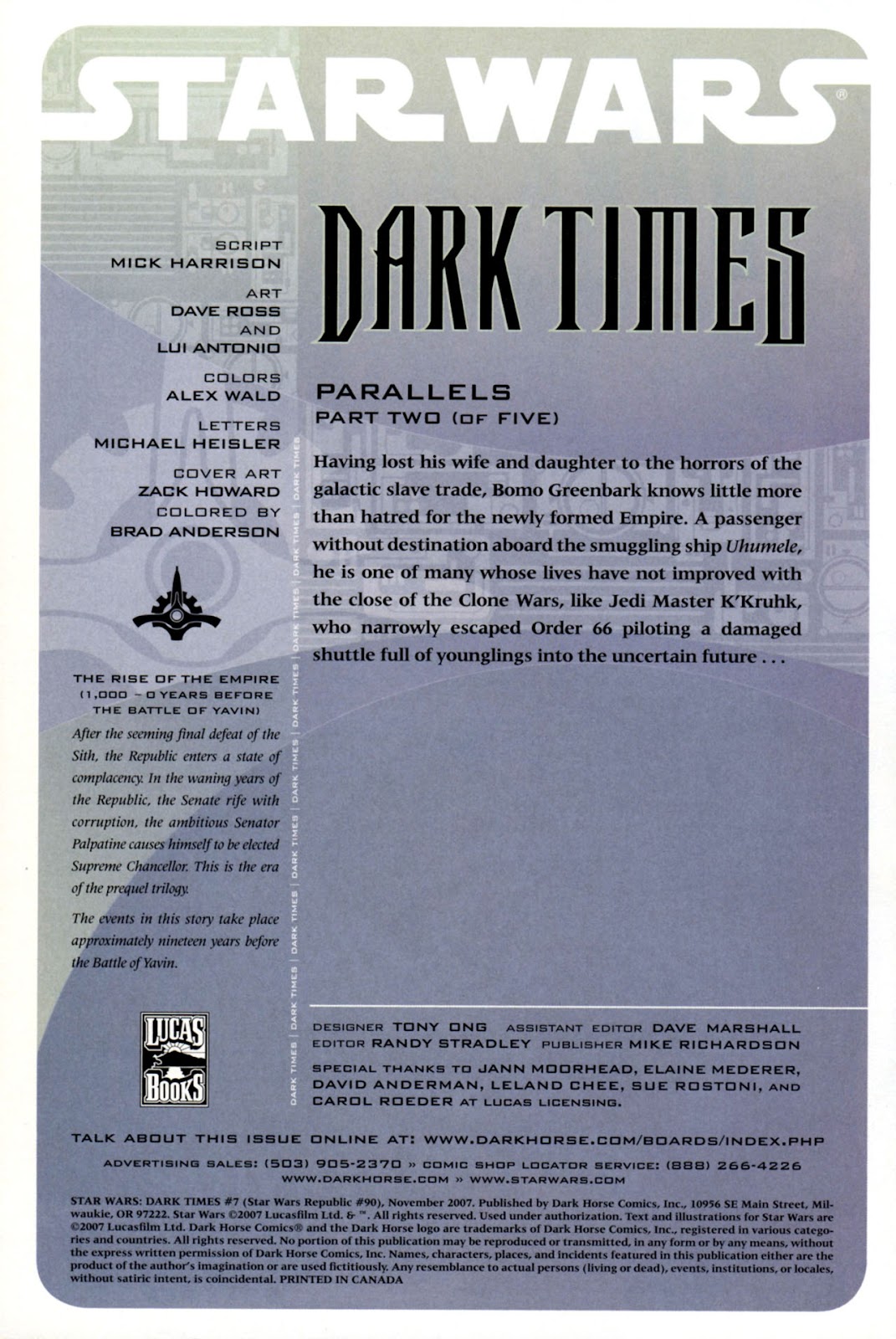 <{ $series->title }} issue 7 - Parallels, Part 2 - Page 2