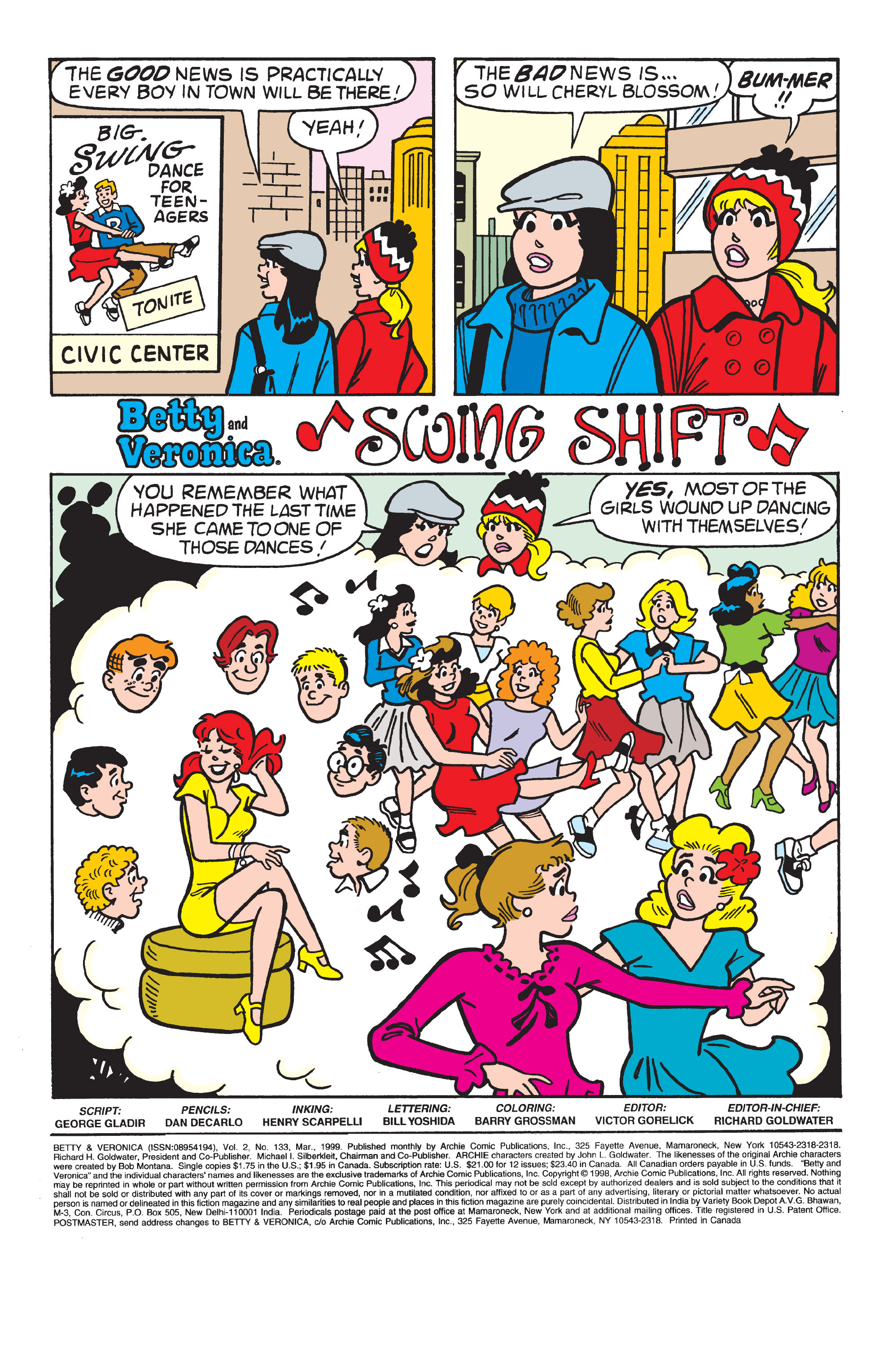 Read online Betty and Veronica (1987) comic -  Issue #133 - 2