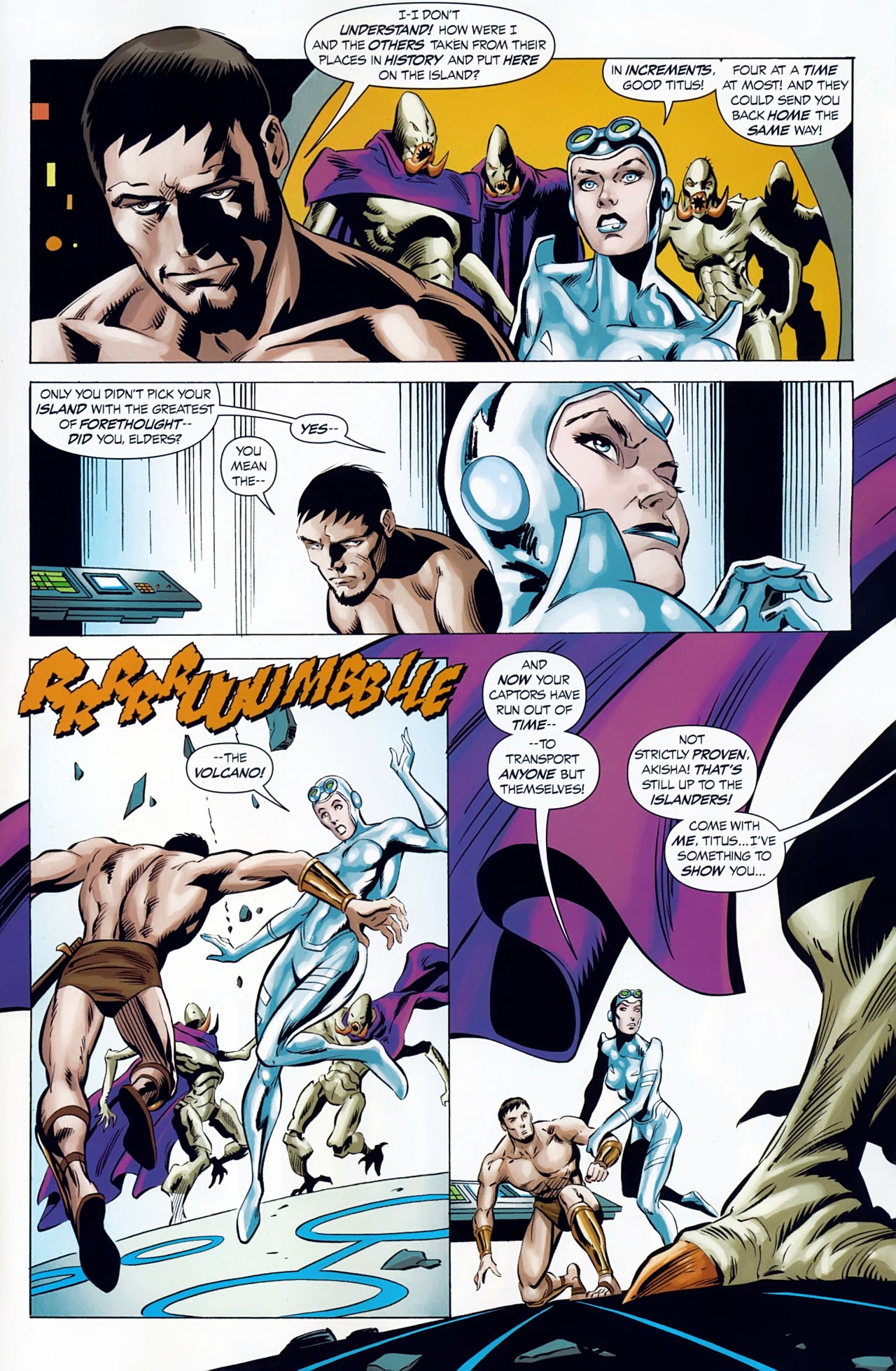 Read online The War That Time Forgot comic -  Issue #11 - 18