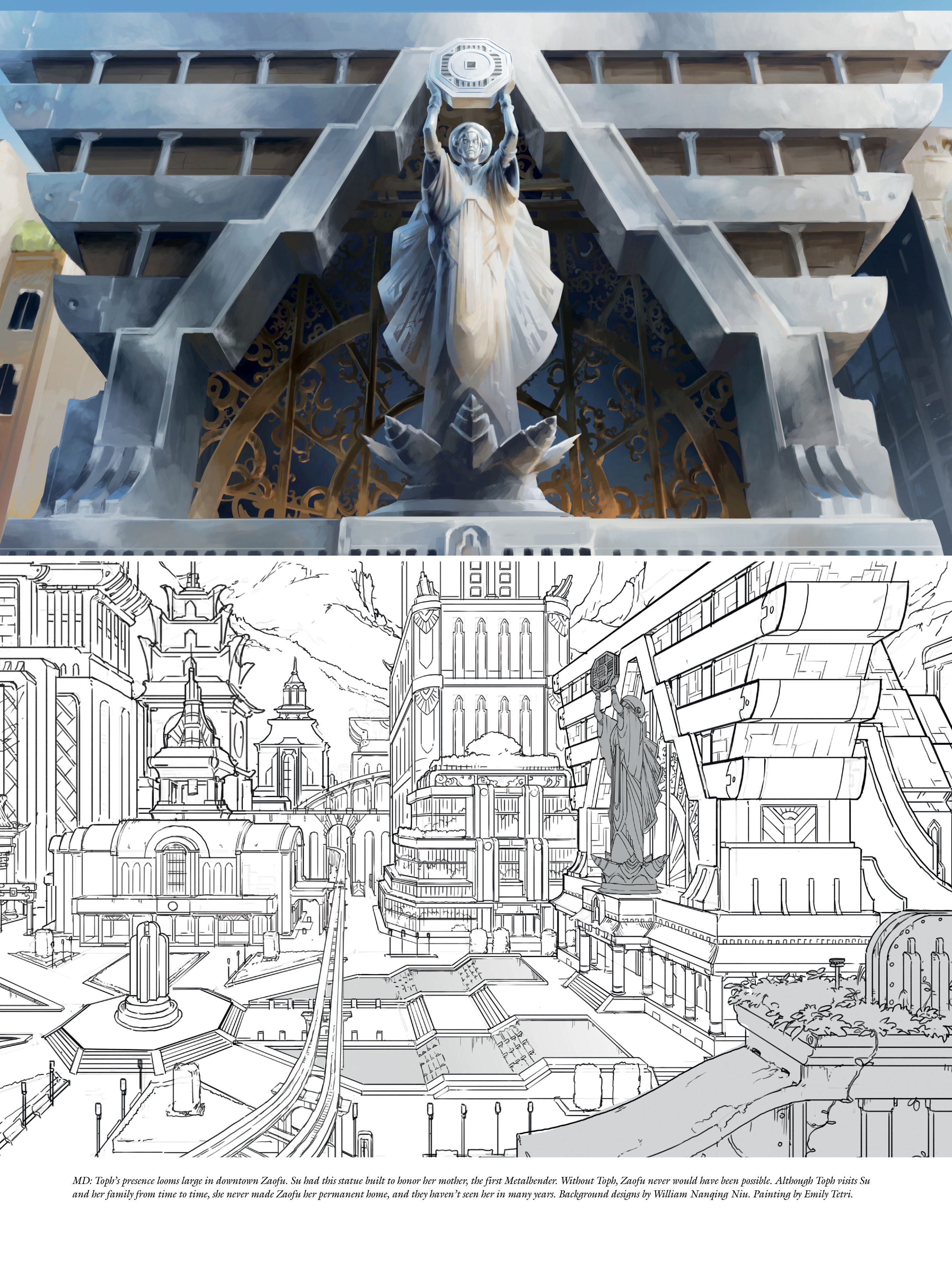 Read online The Legend of Korra: The Art of the Animated Series comic -  Issue # TPB 3 - 77