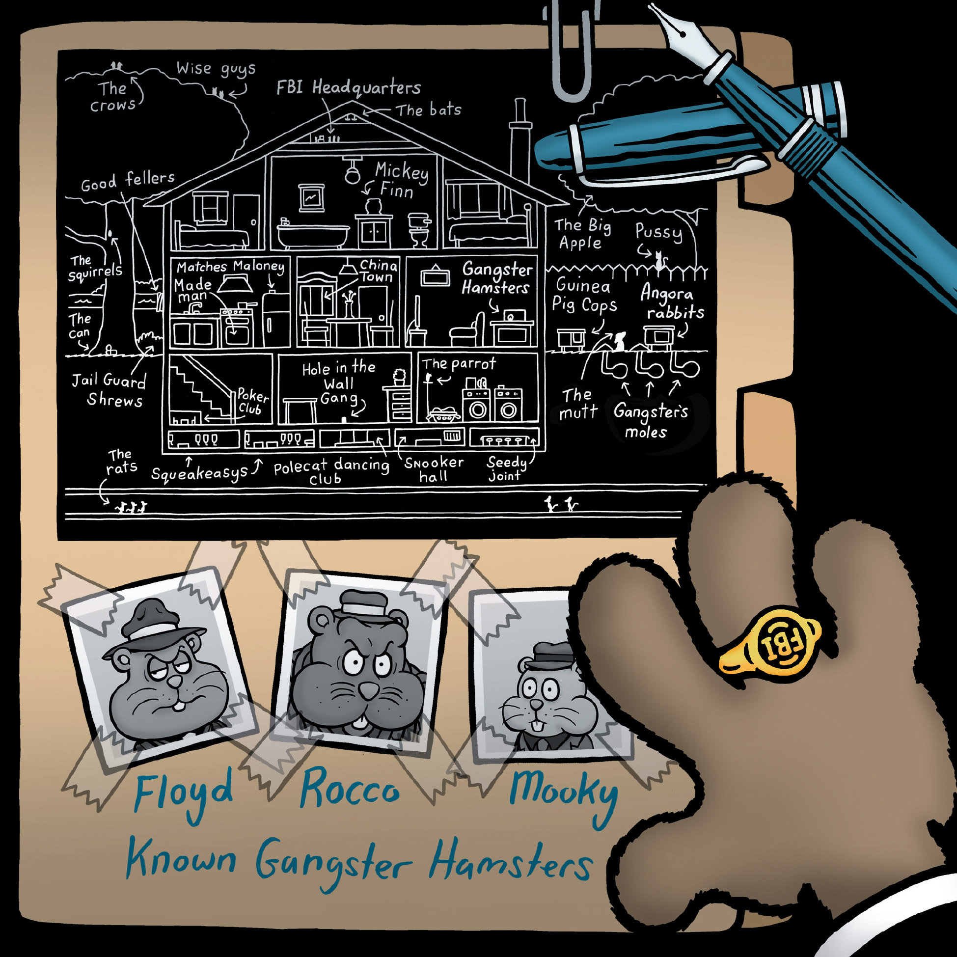 Read online Gangster Hamsters comic -  Issue # Full - 82