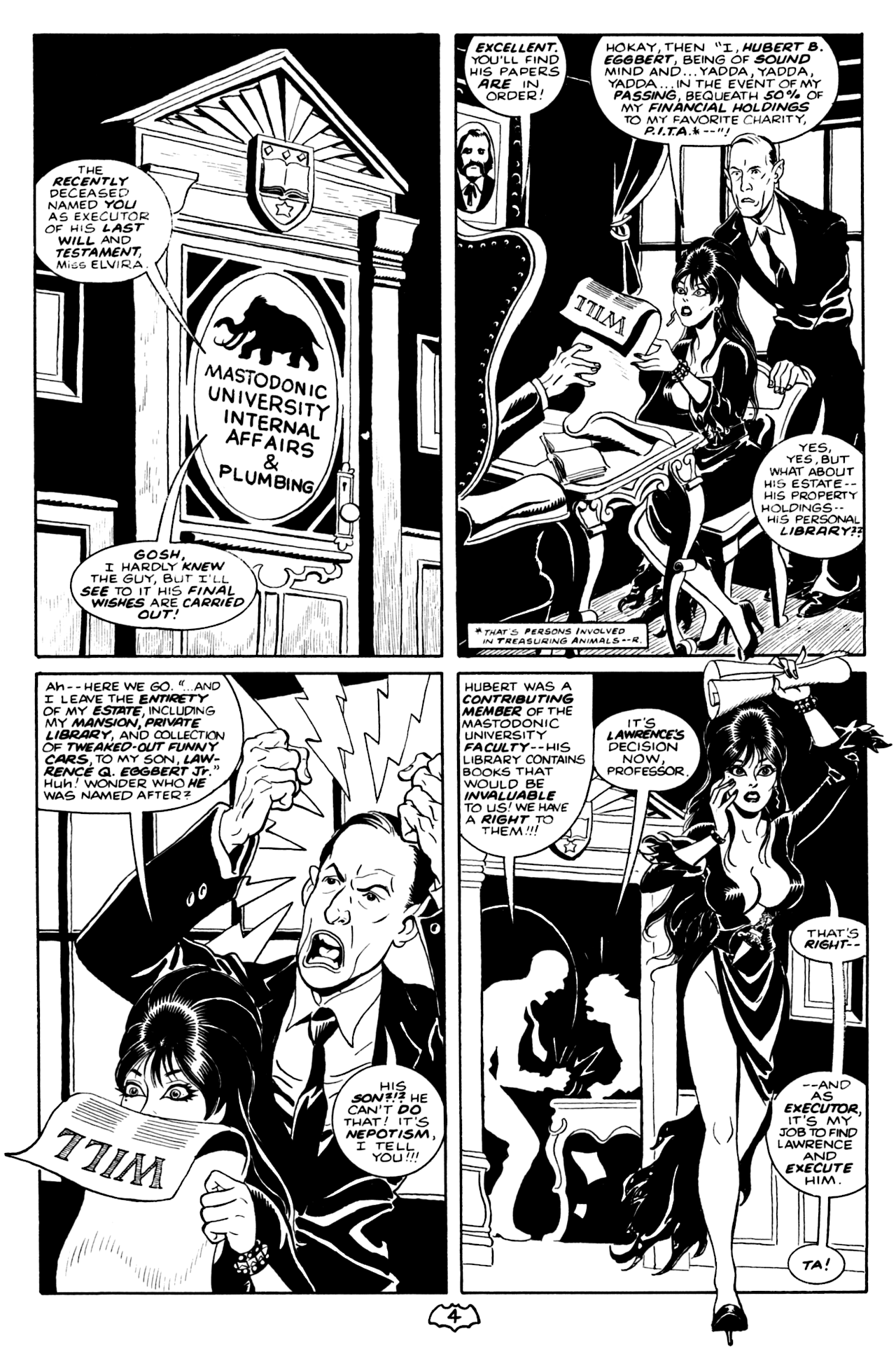 Read online Elvira, Mistress of the Dark comic -  Issue #84 - 6
