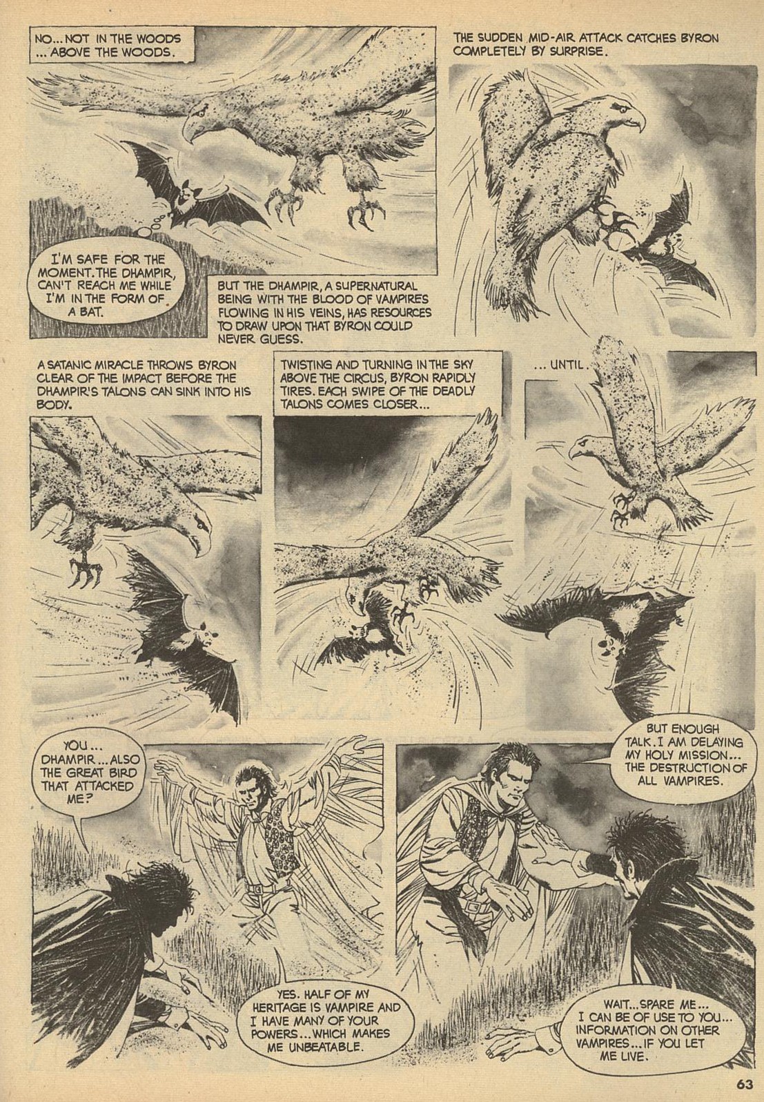 Read online Vampirella (1969) comic -  Issue #22 - 63