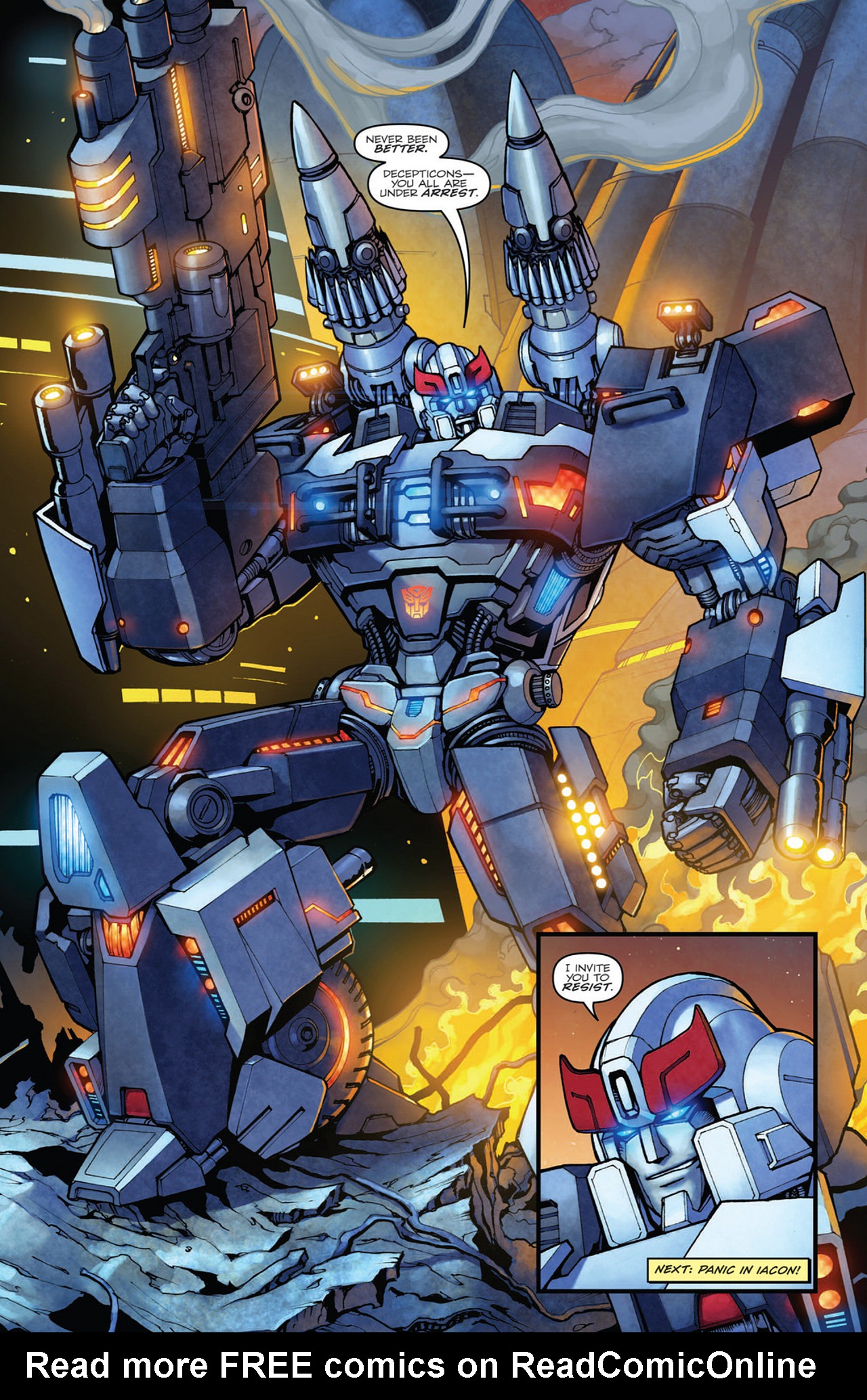 Read online Transformers: Robots In Disguise (2012) comic -  Issue #12 - 24