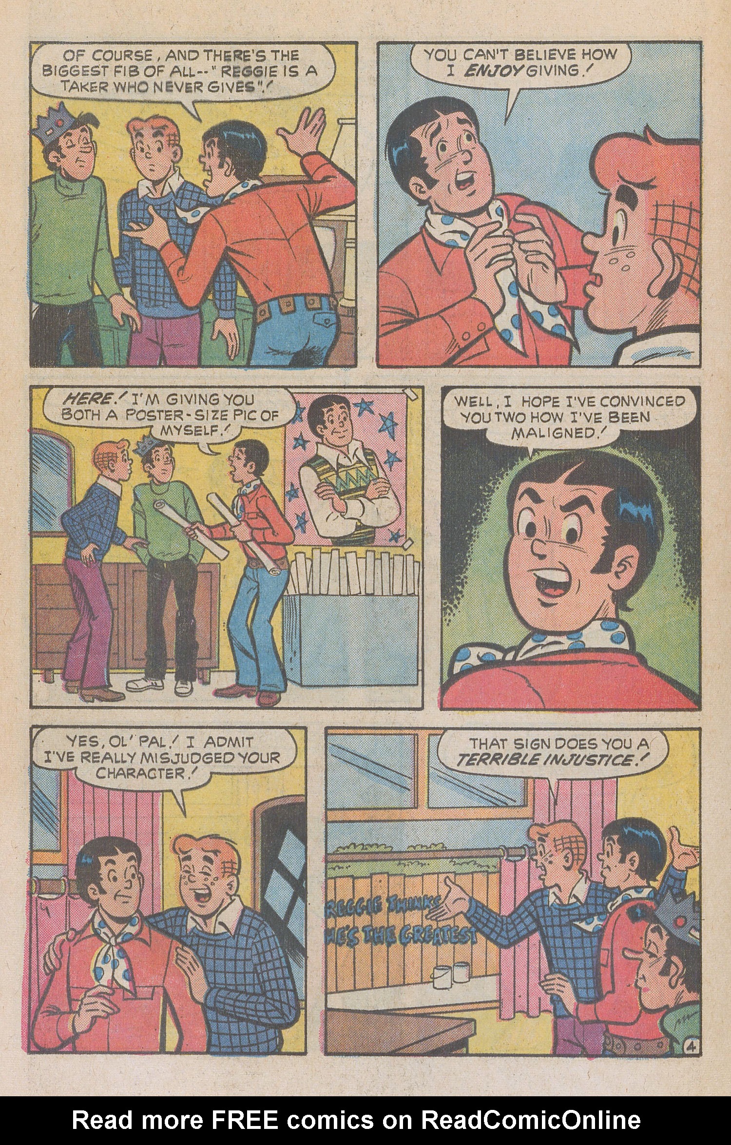 Read online Reggie and Me (1966) comic -  Issue #61 - 24