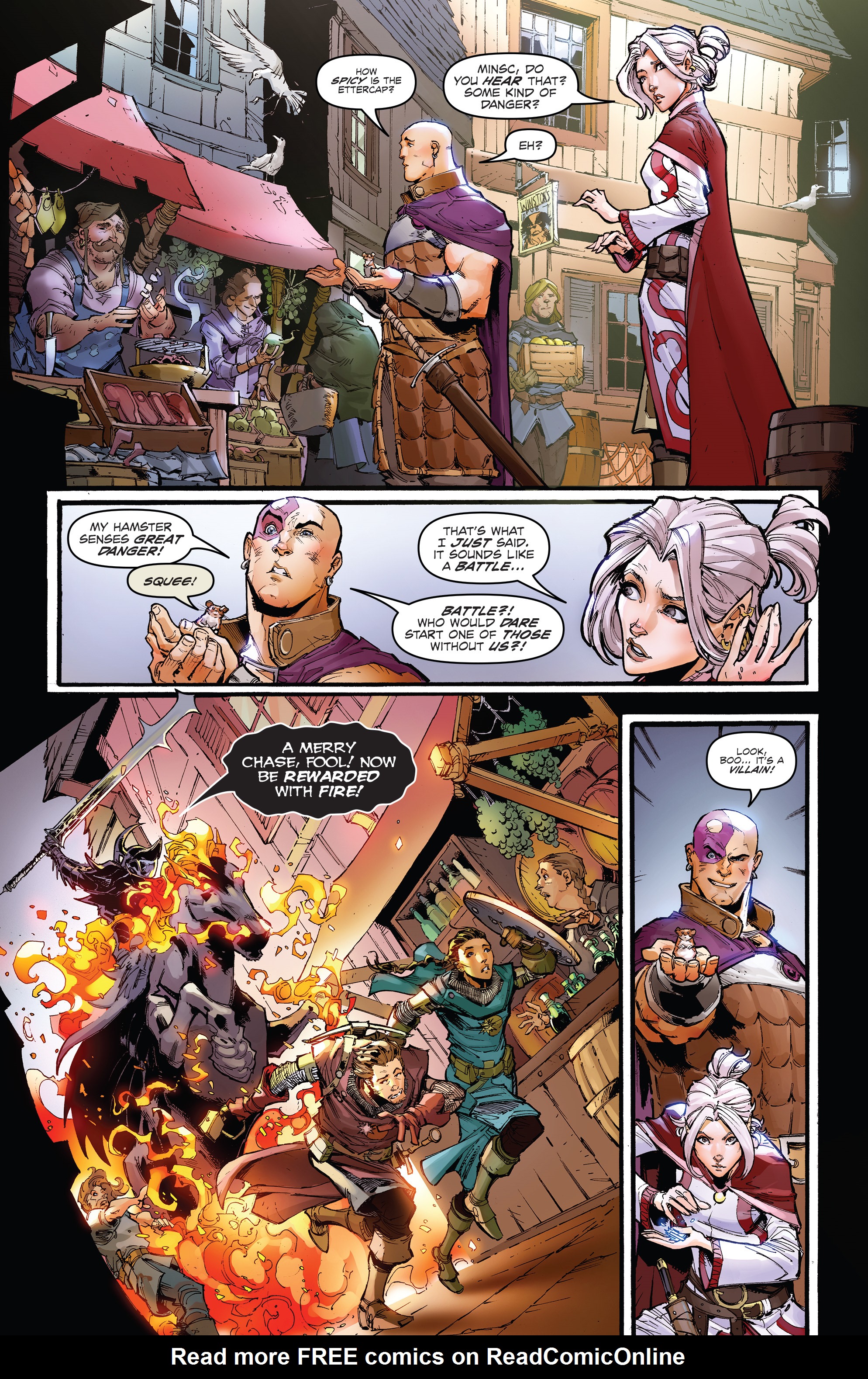 Read online Dungeons & Dragons: Infernal Tides comic -  Issue #1 - 6