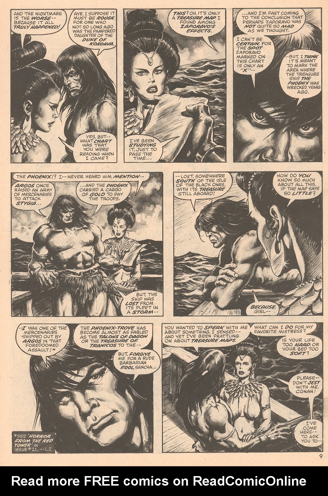 Read online The Savage Sword Of Conan comic -  Issue #67 - 9