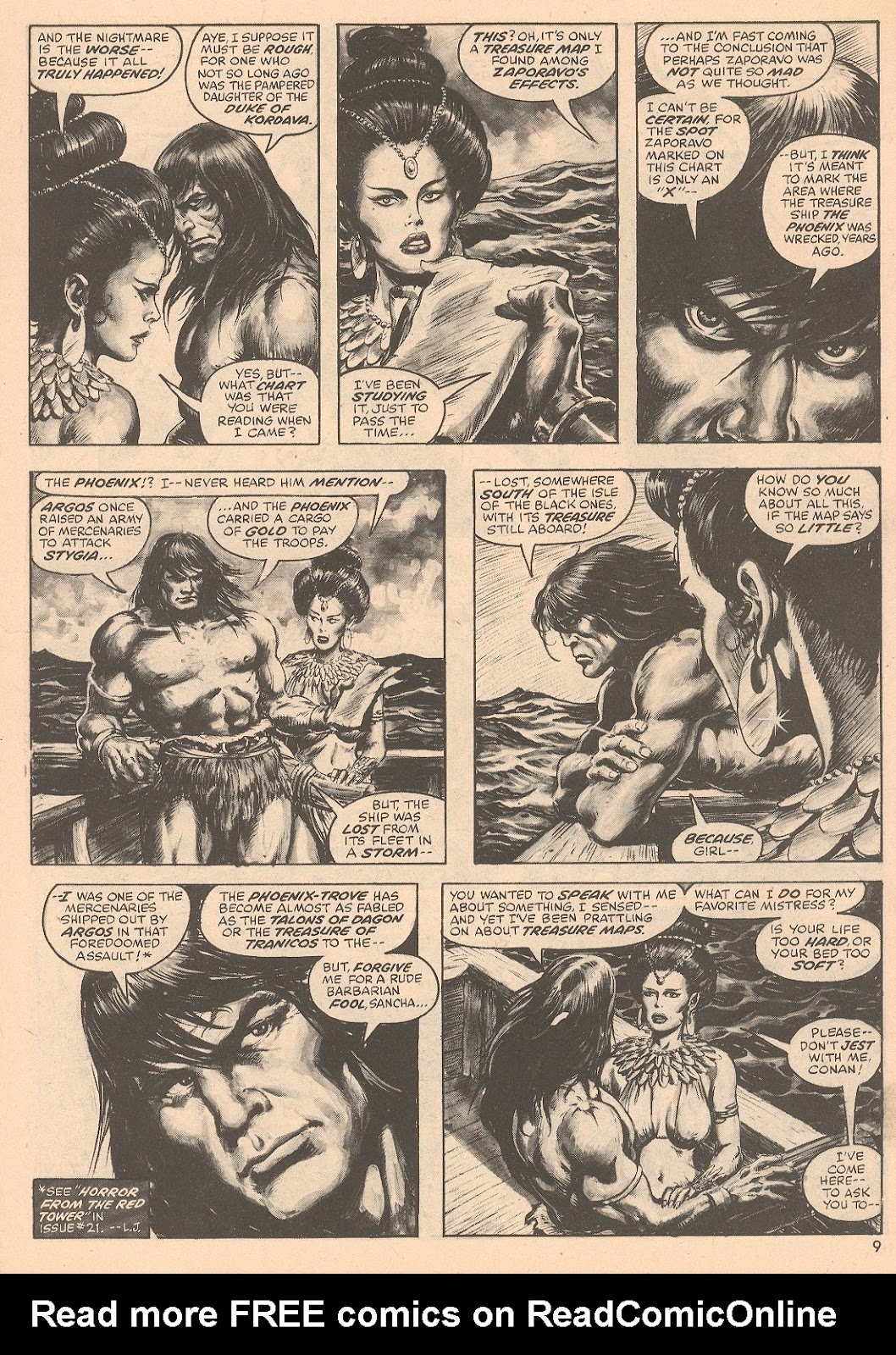 The Savage Sword Of Conan issue 67 - Page 9