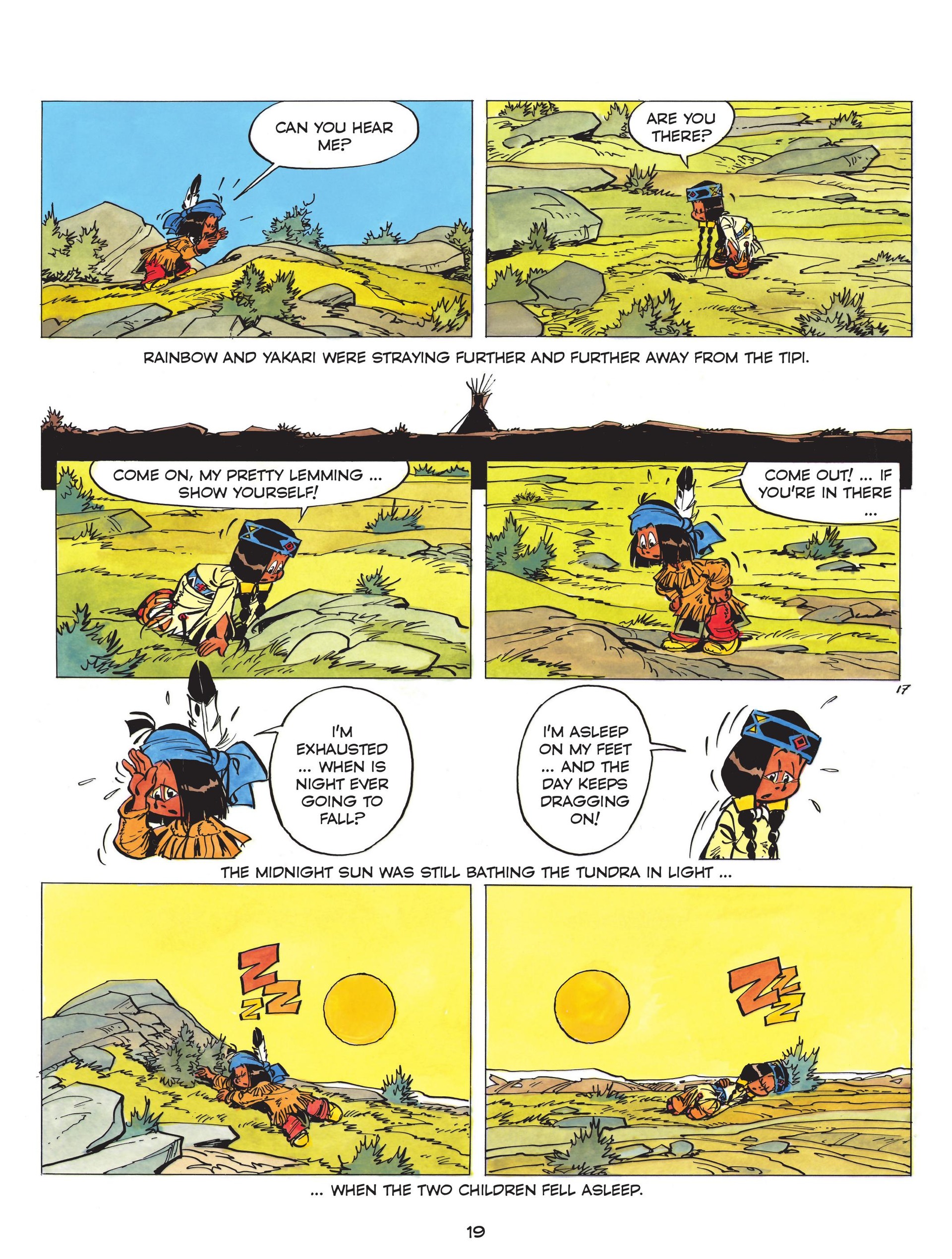 Read online Yakari comic -  Issue #17 - 21