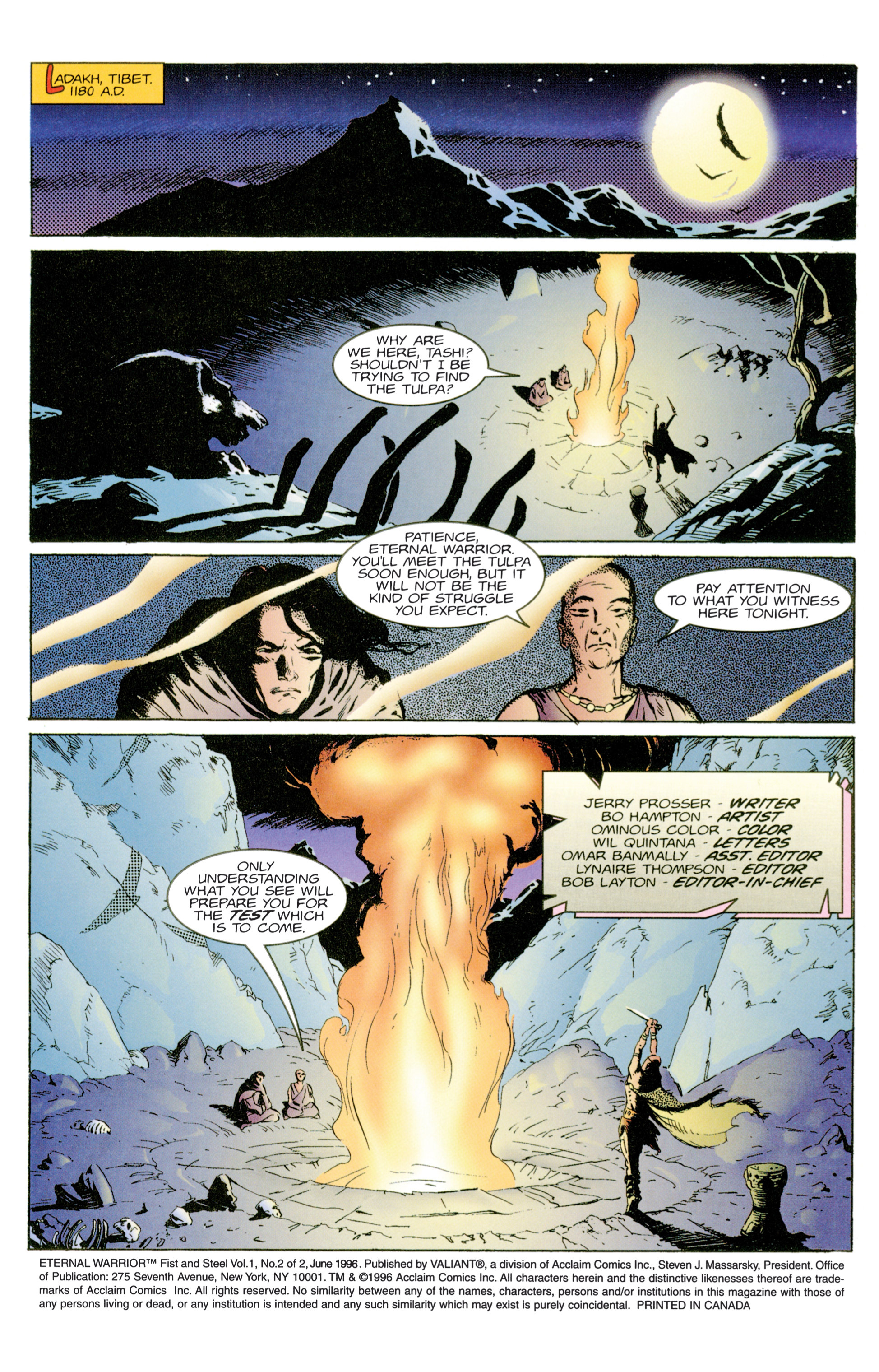 Read online Eternal Warrior: Fist & Steel comic -  Issue #2 - 2