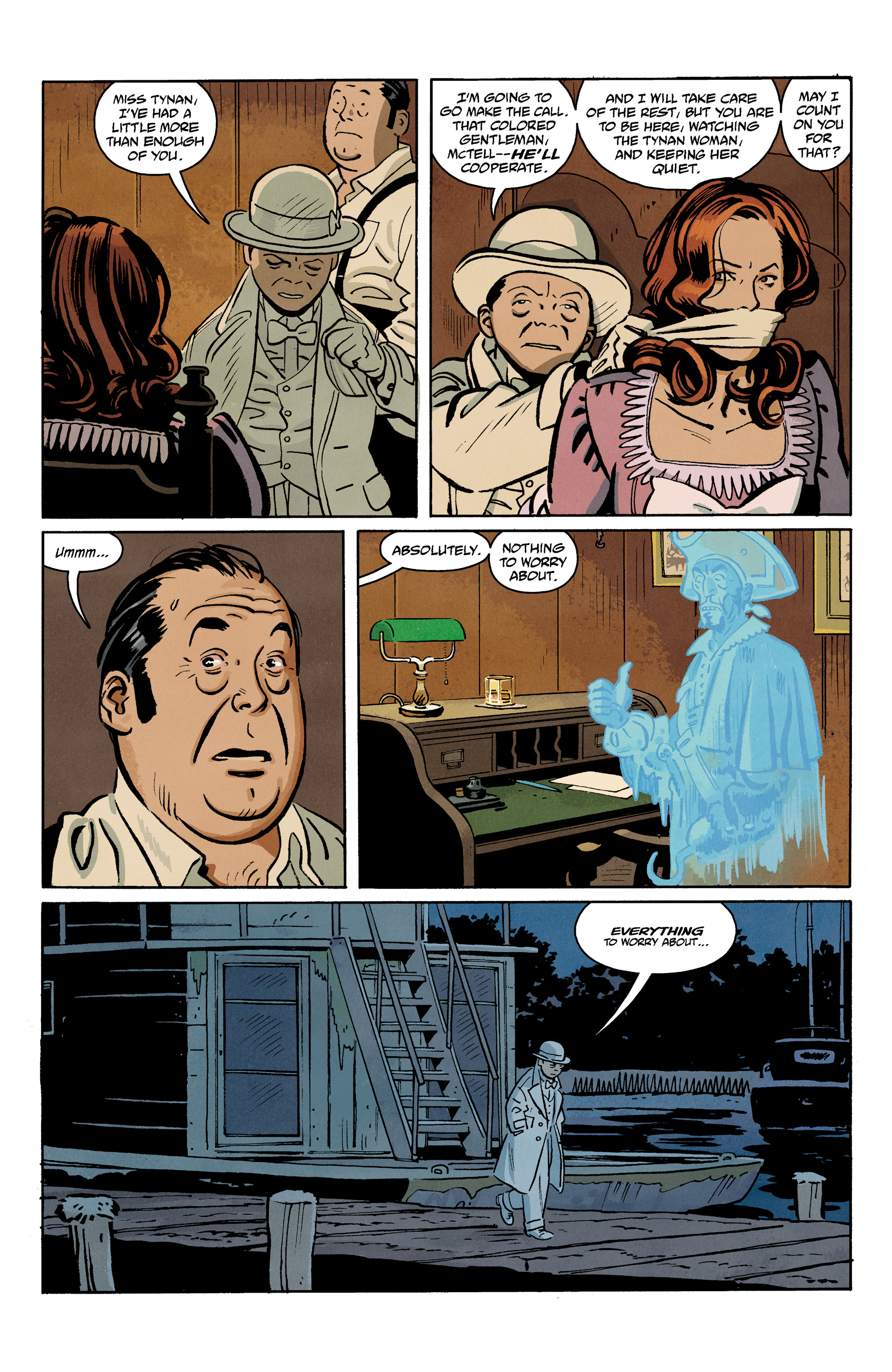 Read online Lobster Johnson: The Pirate's Ghost comic -  Issue #2 - 12