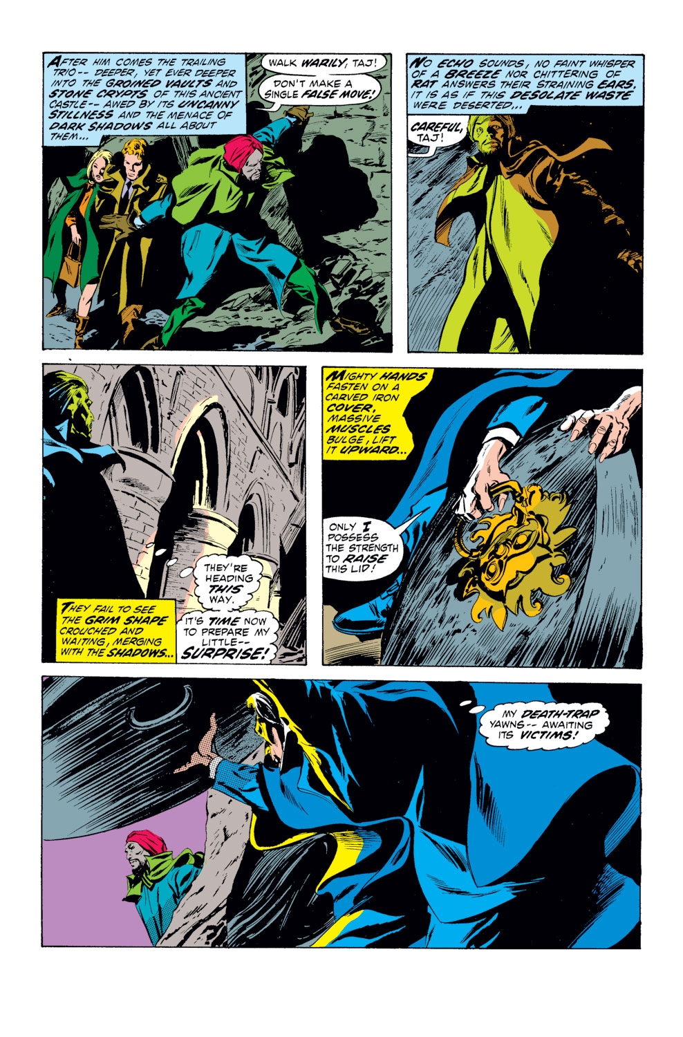 Read online Tomb of Dracula (1972) comic -  Issue #6 - 16