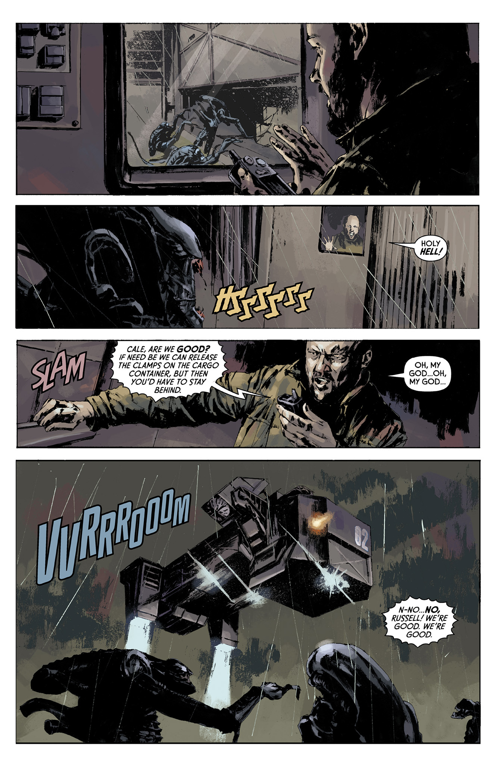 Read online Aliens: Fire and Stone comic -  Issue #1 - 11