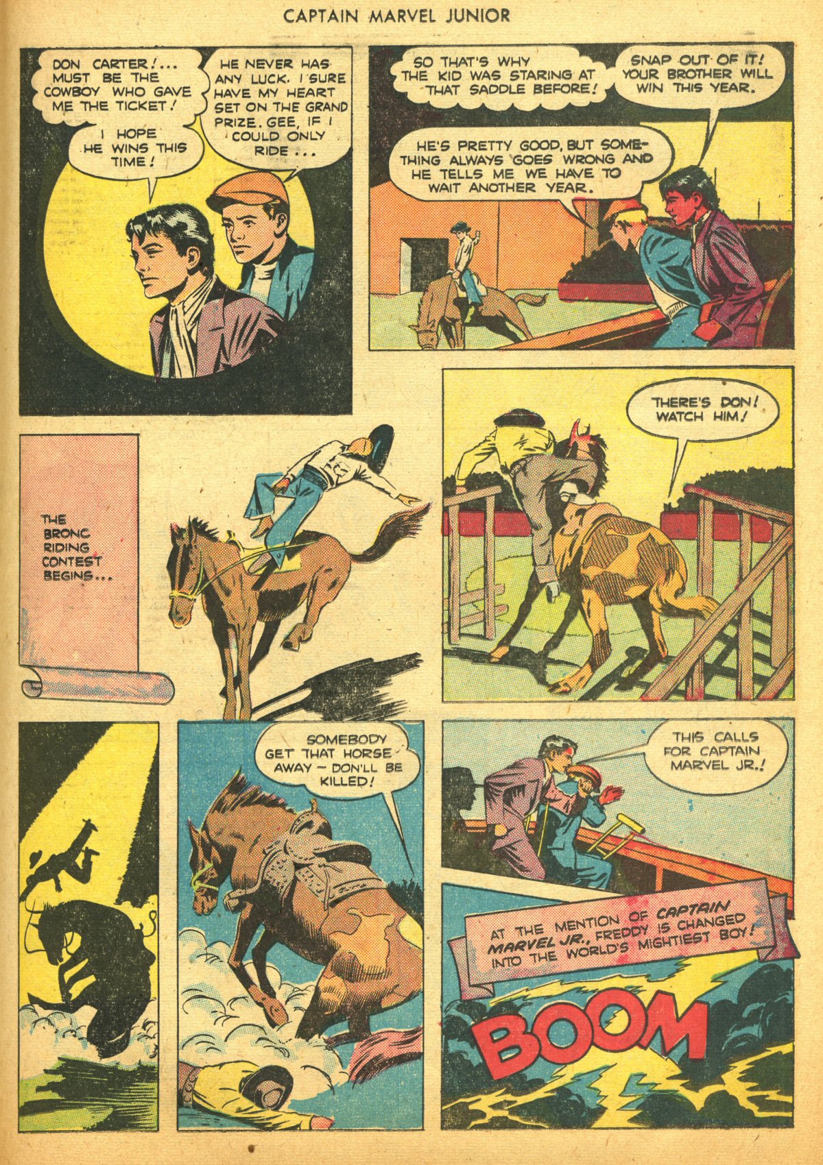 Read online Captain Marvel, Jr. comic -  Issue #17 - 31