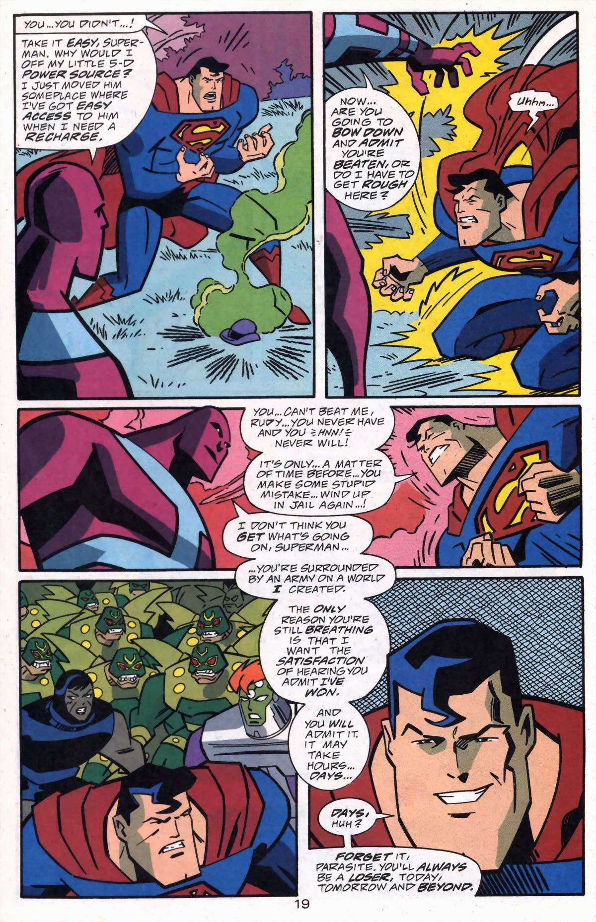 Superman Adventures Issue #38 #41 - English 20