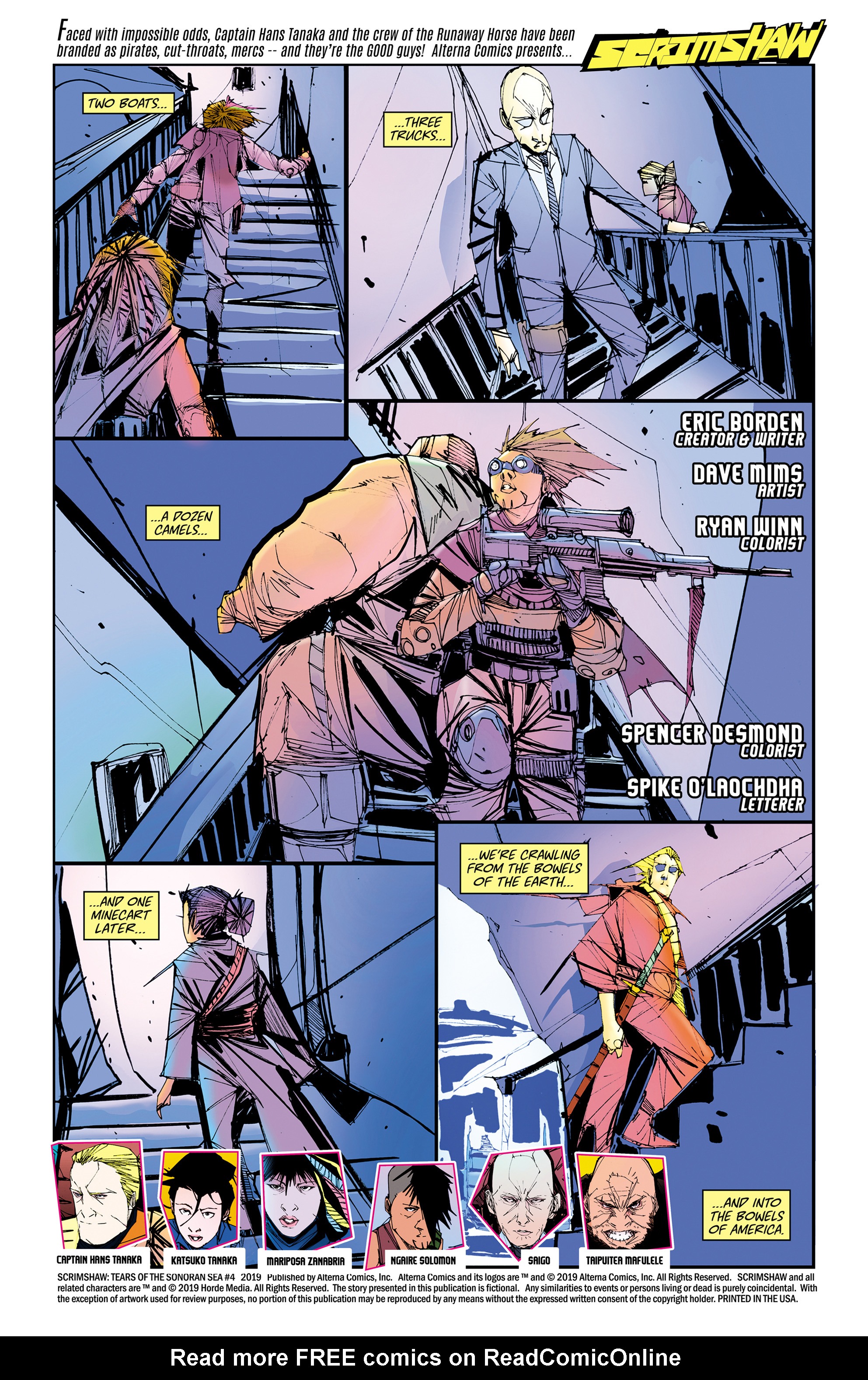 Read online Scrimshaw: Tears of the Sonoran Sea comic -  Issue #4 - 2