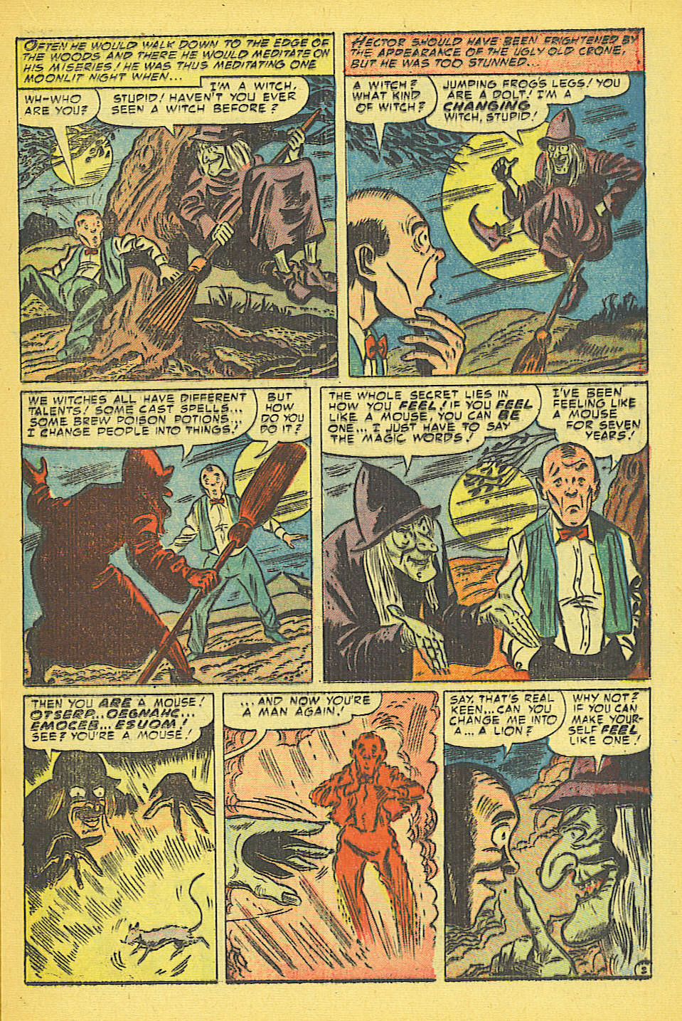 Read online Weird Mysteries (1952) comic -  Issue #8 - 14