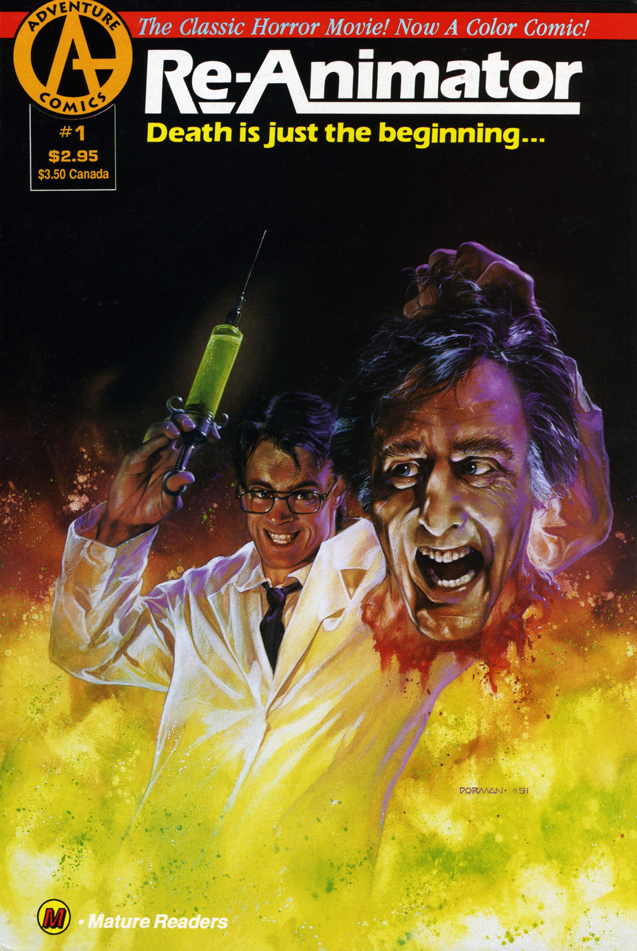 Read online Re-Animator (1991) comic -  Issue #1 - 1