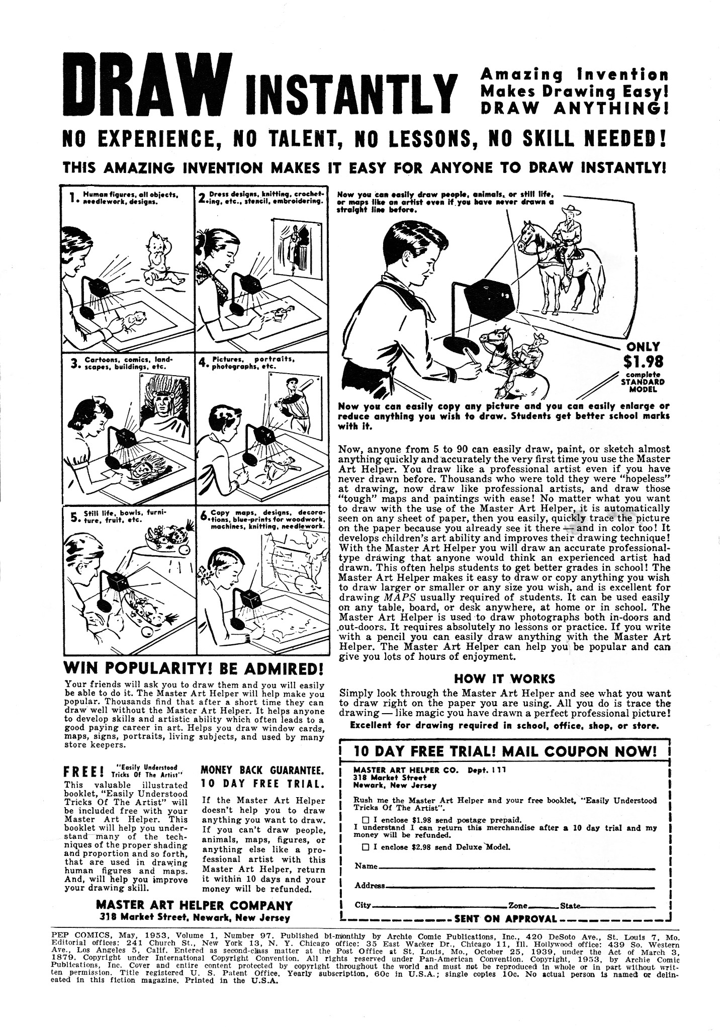 Read online Pep Comics comic -  Issue #97 - 2