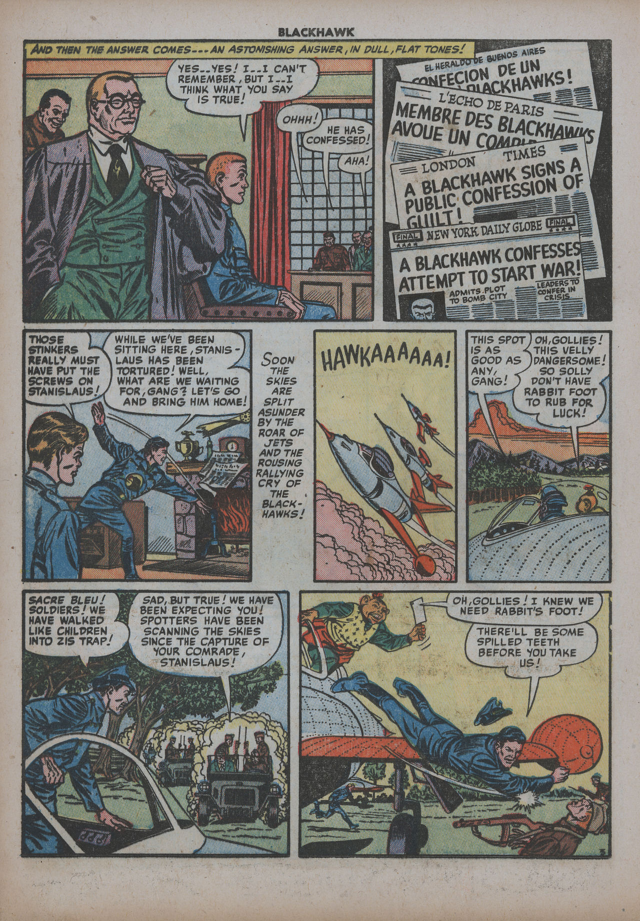 Read online Blackhawk (1957) comic -  Issue #48 - 21