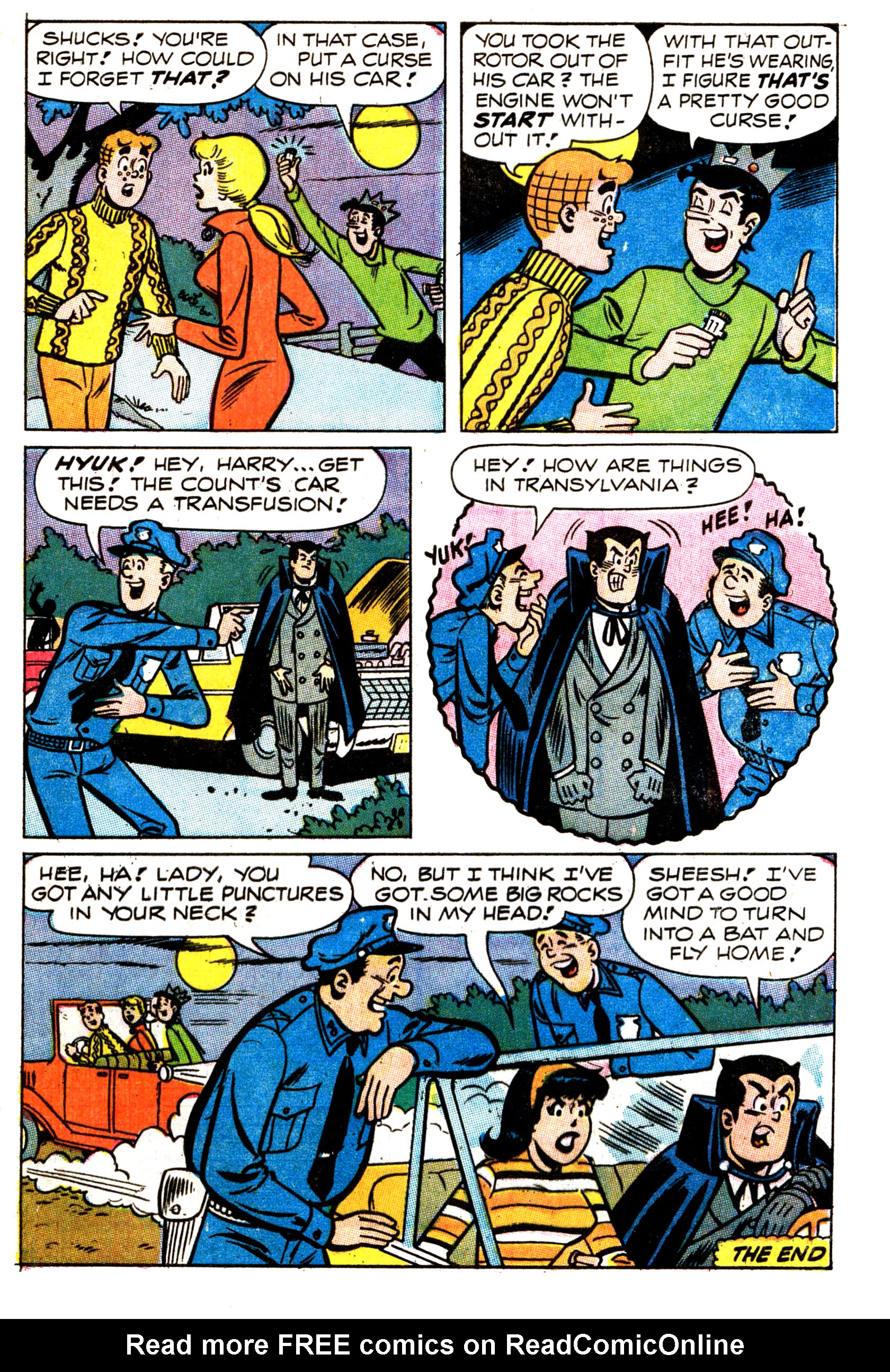 Read online Reggie and Me (1966) comic -  Issue #28 - 32