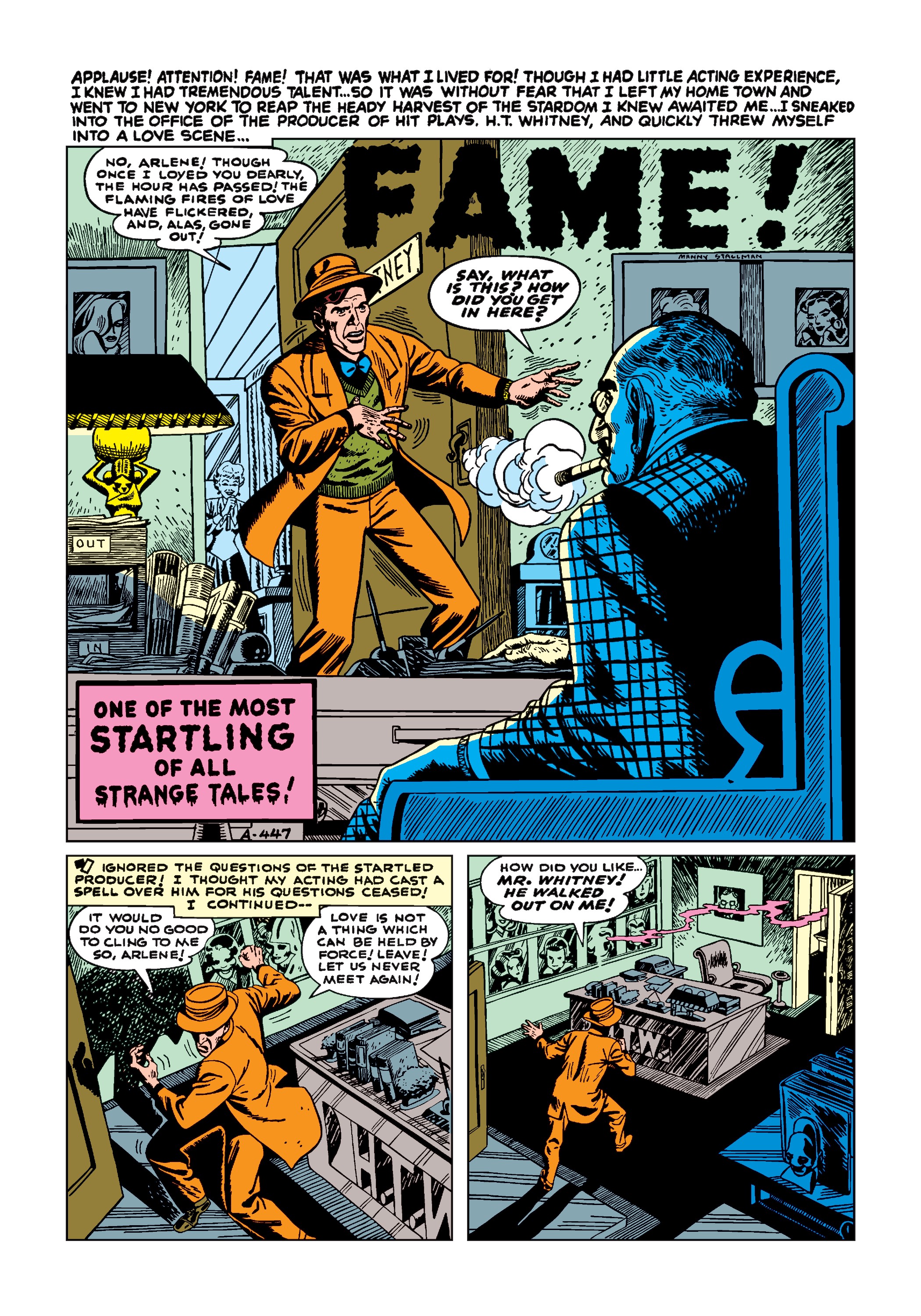 Read online Marvel Masterworks: Atlas Era Strange Tales comic -  Issue # TPB 1 (Part 3) - 1