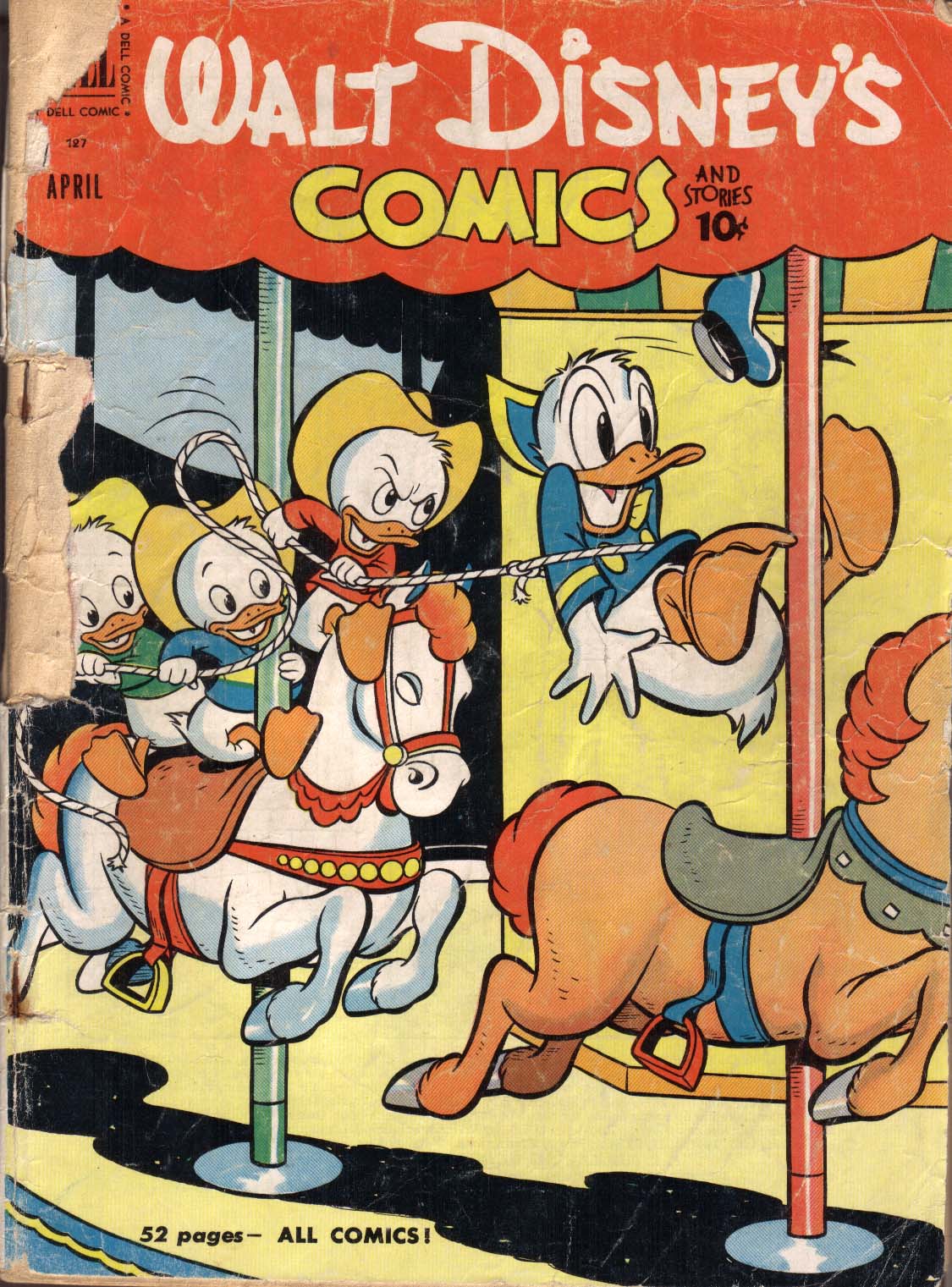 Read online Walt Disney's Comics and Stories comic -  Issue #127 - 1