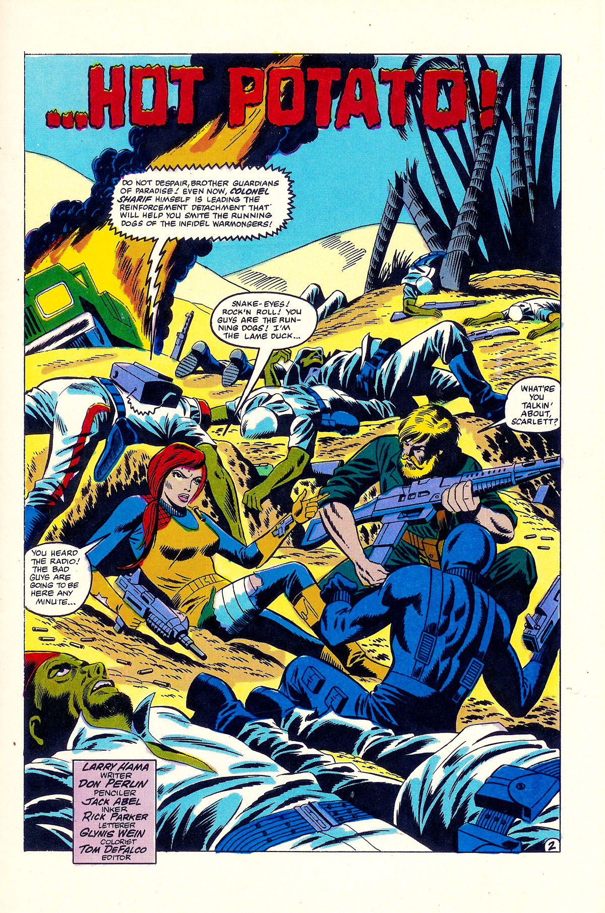 Read online G.I. Joe: A Real American Hero comic -  Issue #1 - 33
