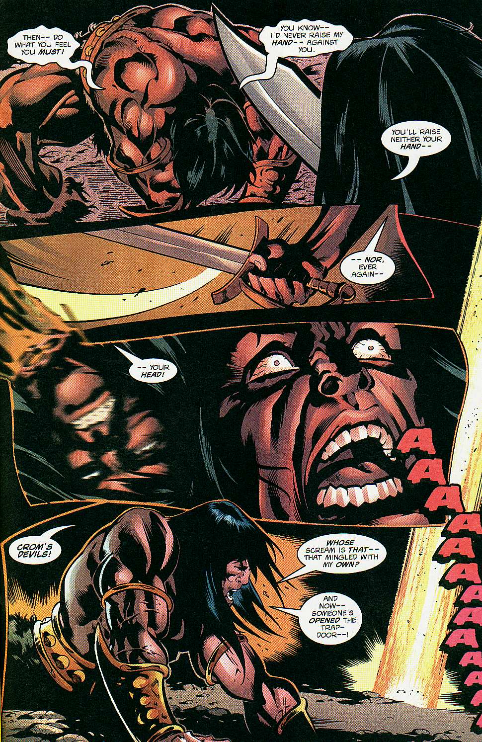 Read online Conan: Lord of the Spiders comic -  Issue #2 - 21