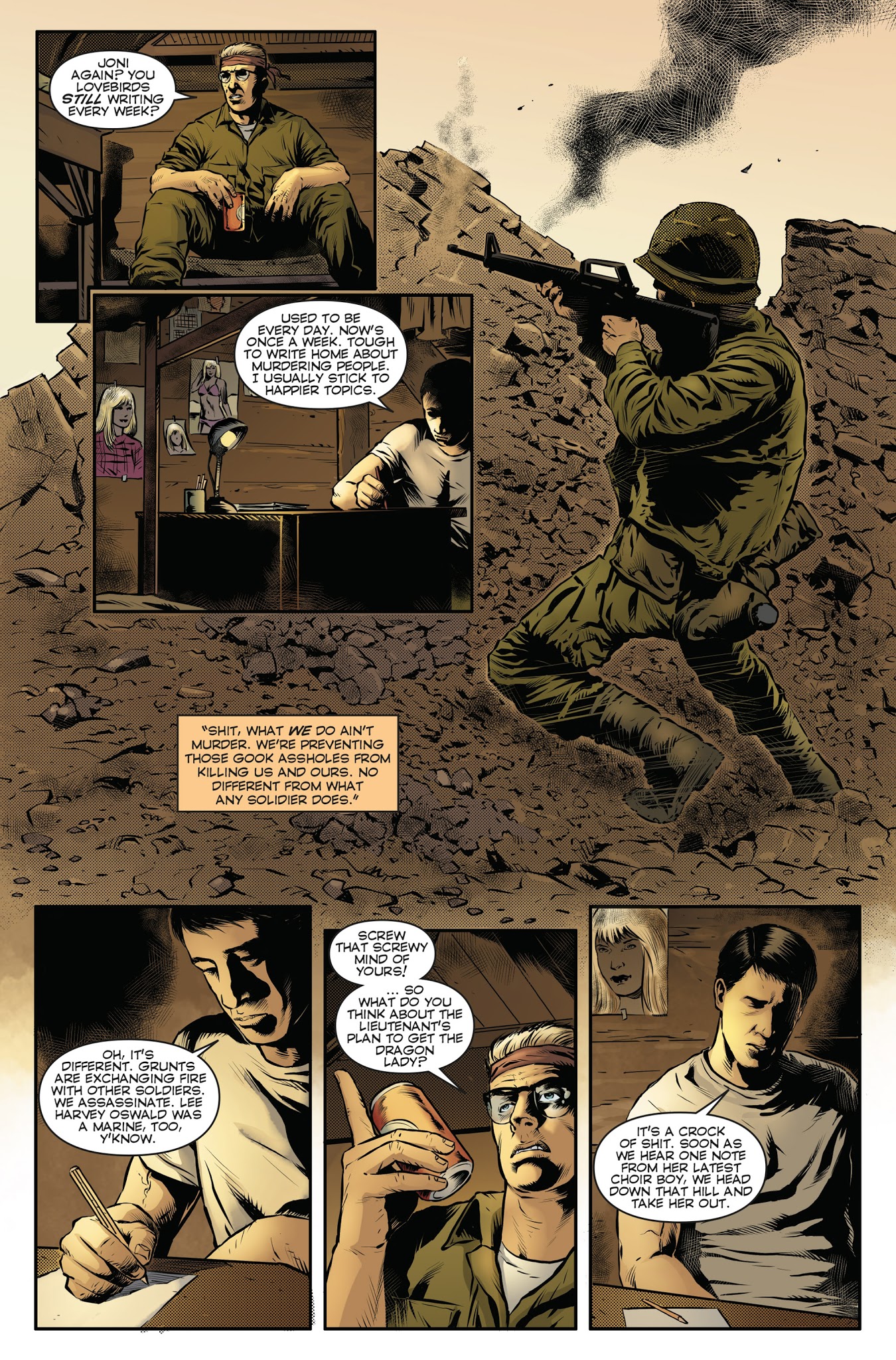 Read online Quarry's War comic -  Issue #2 - 14