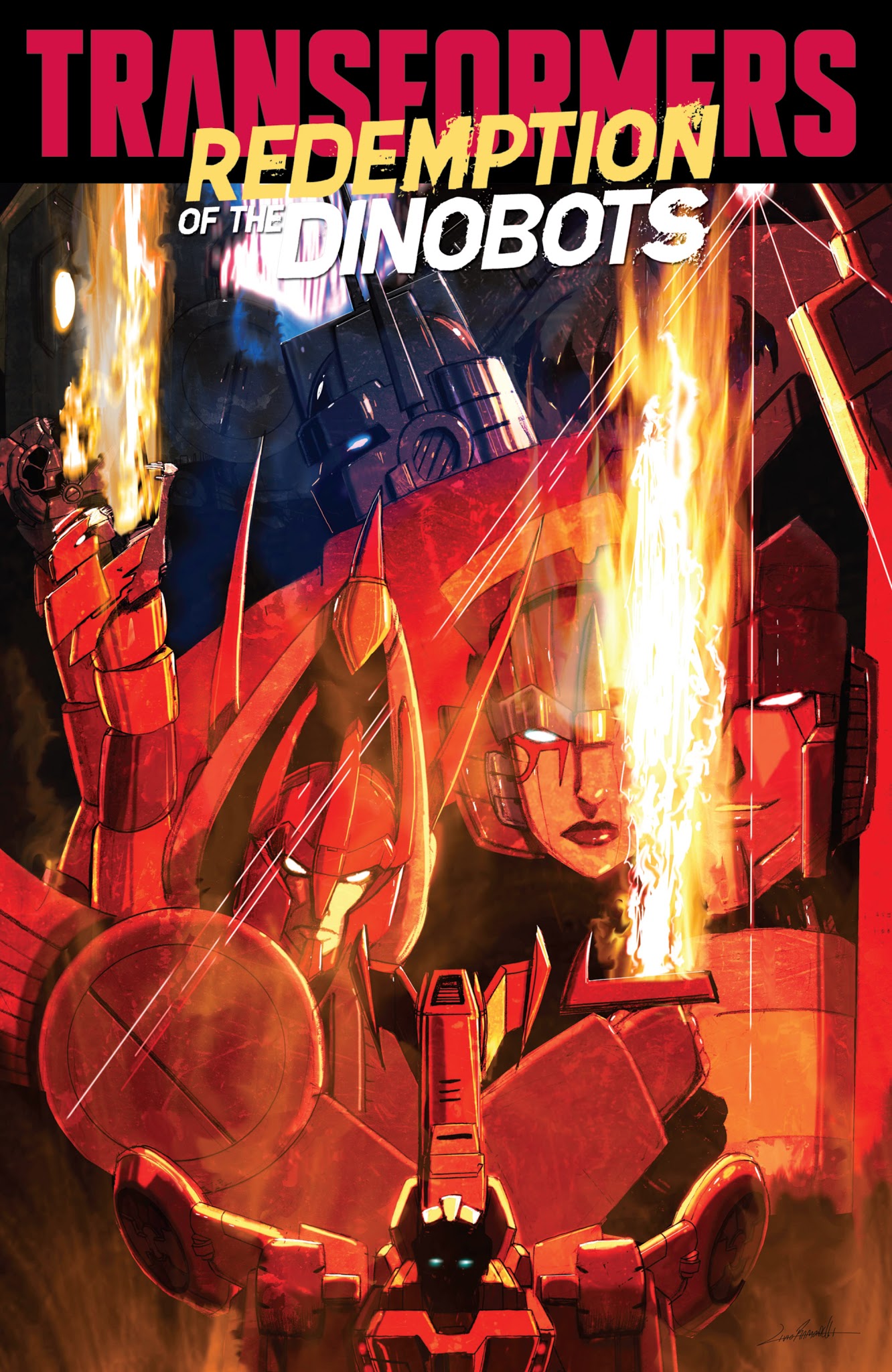 Read online The Transformers: Redemption of the Dinobots comic -  Issue # TPB - 1