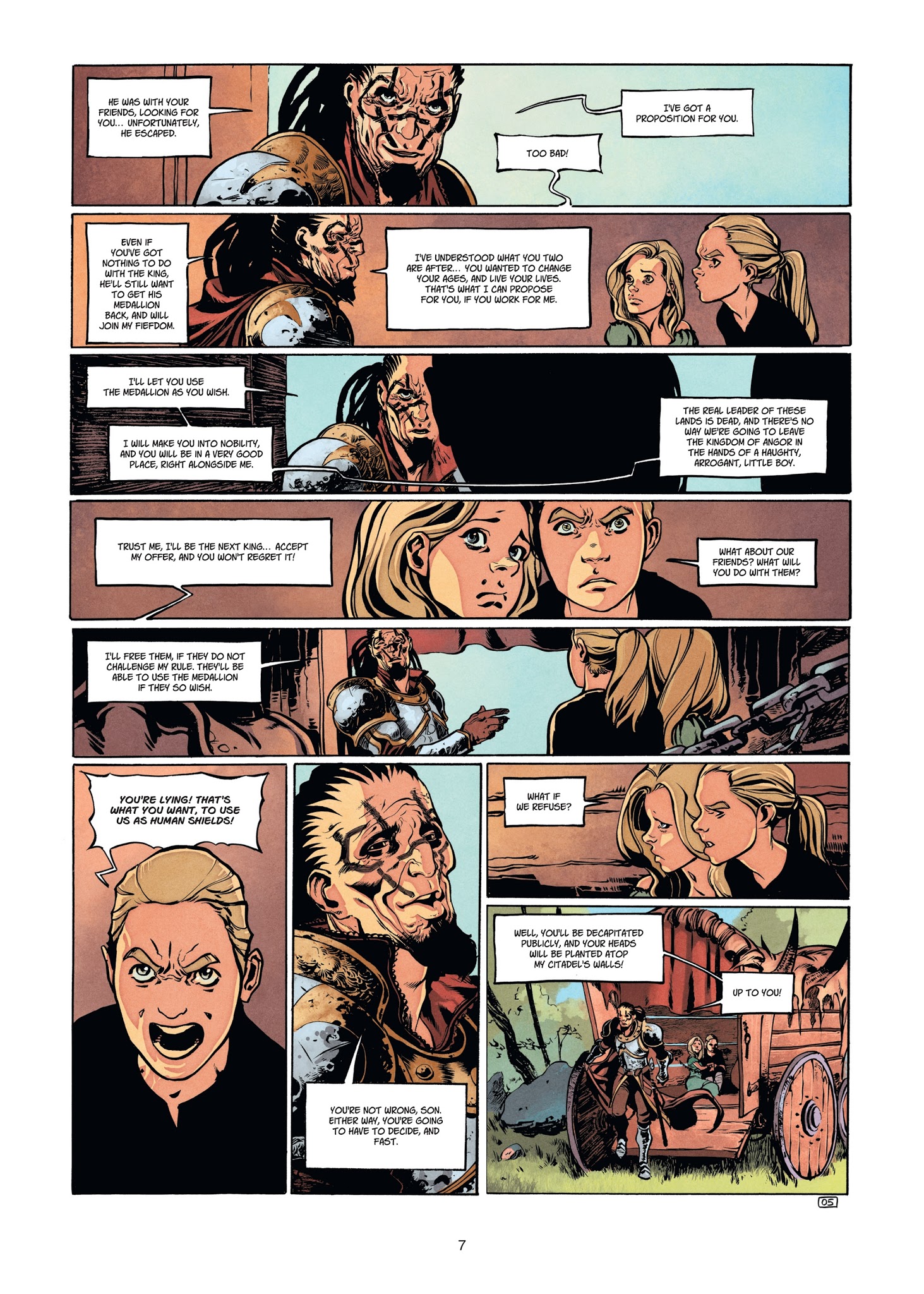 Read online Angor comic -  Issue #5 - 7