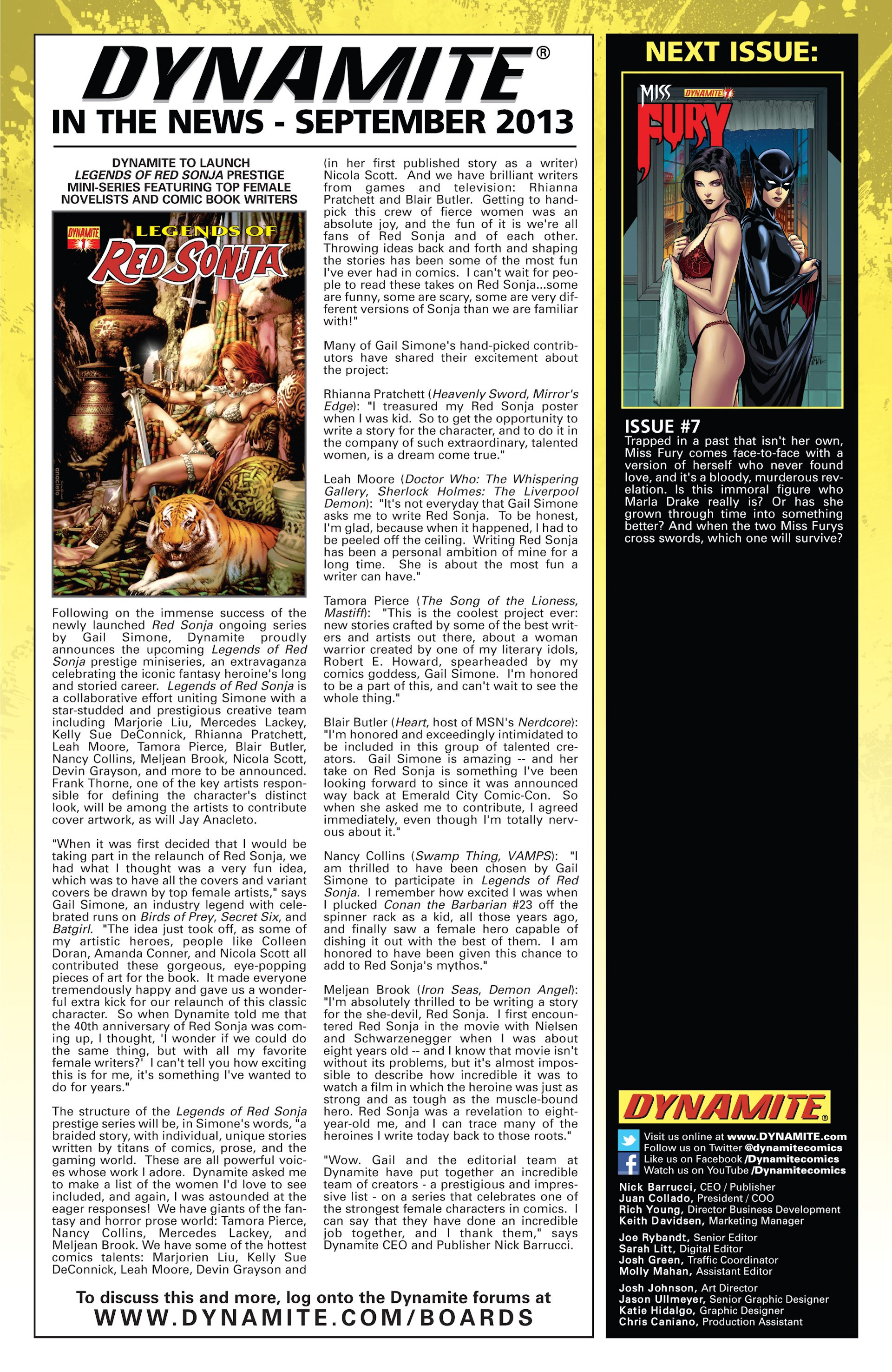 Read online Miss Fury (2011) comic -  Issue #6 - 26