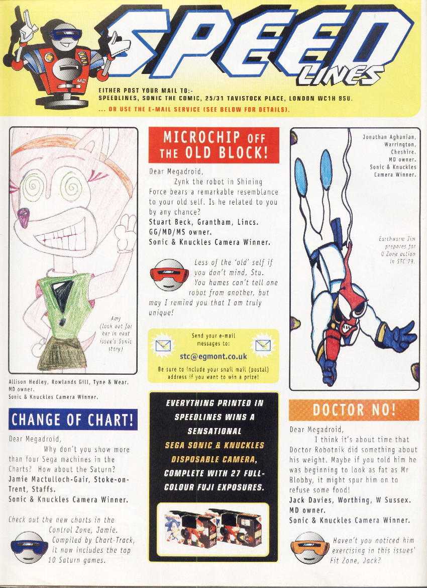 Read online Sonic the Comic comic -  Issue #77 - 20