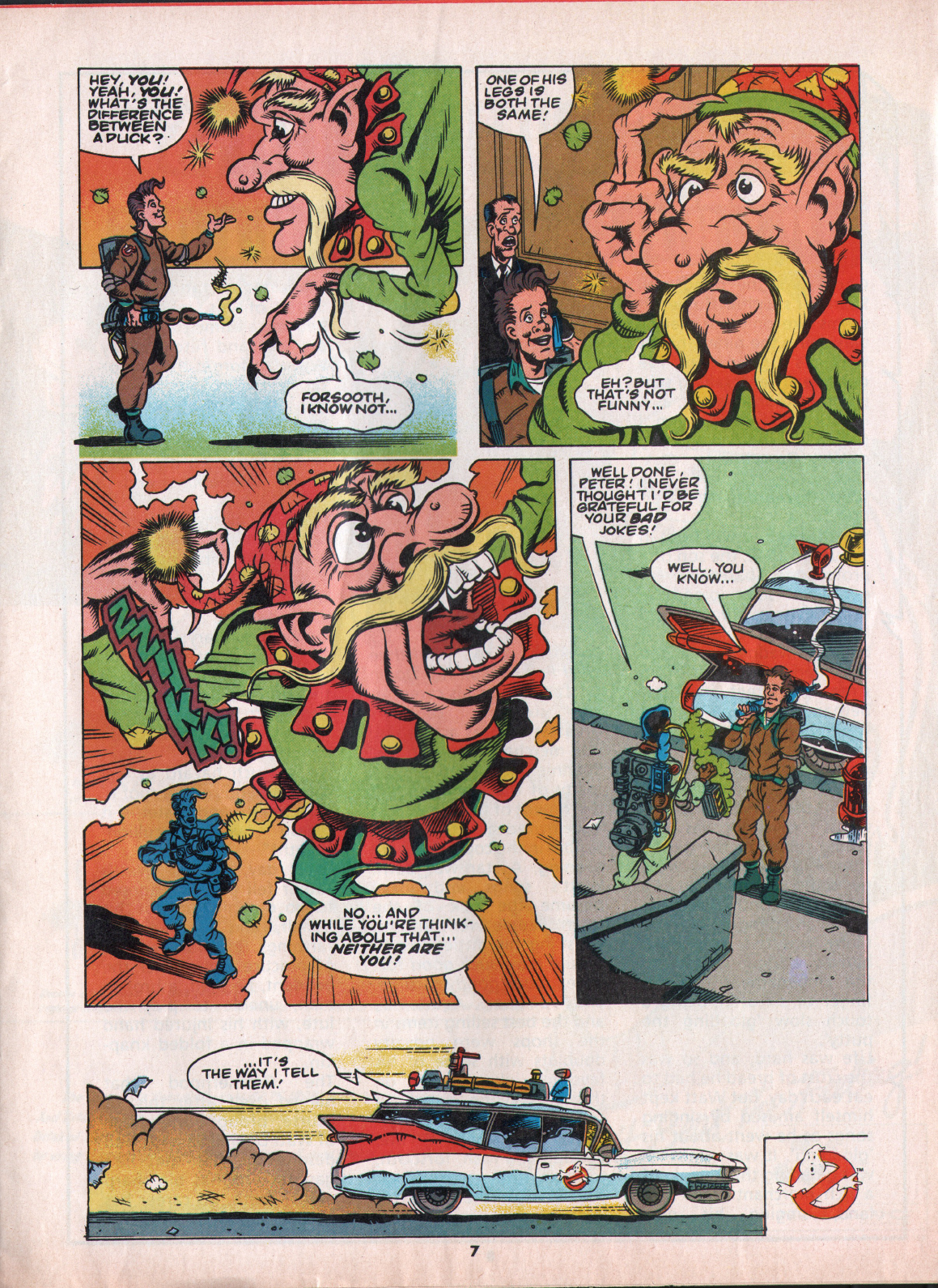 Read online The Real Ghostbusters comic -  Issue #100 - 7