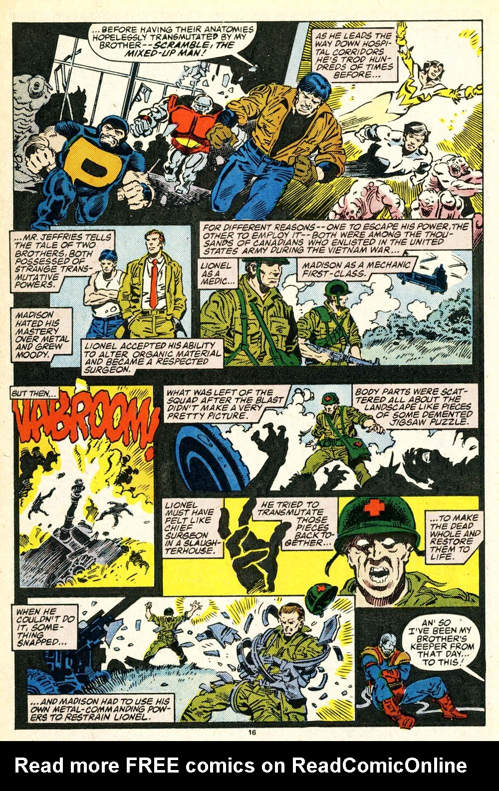 Read online Alpha Flight (1983) comic -  Issue #30 - 17